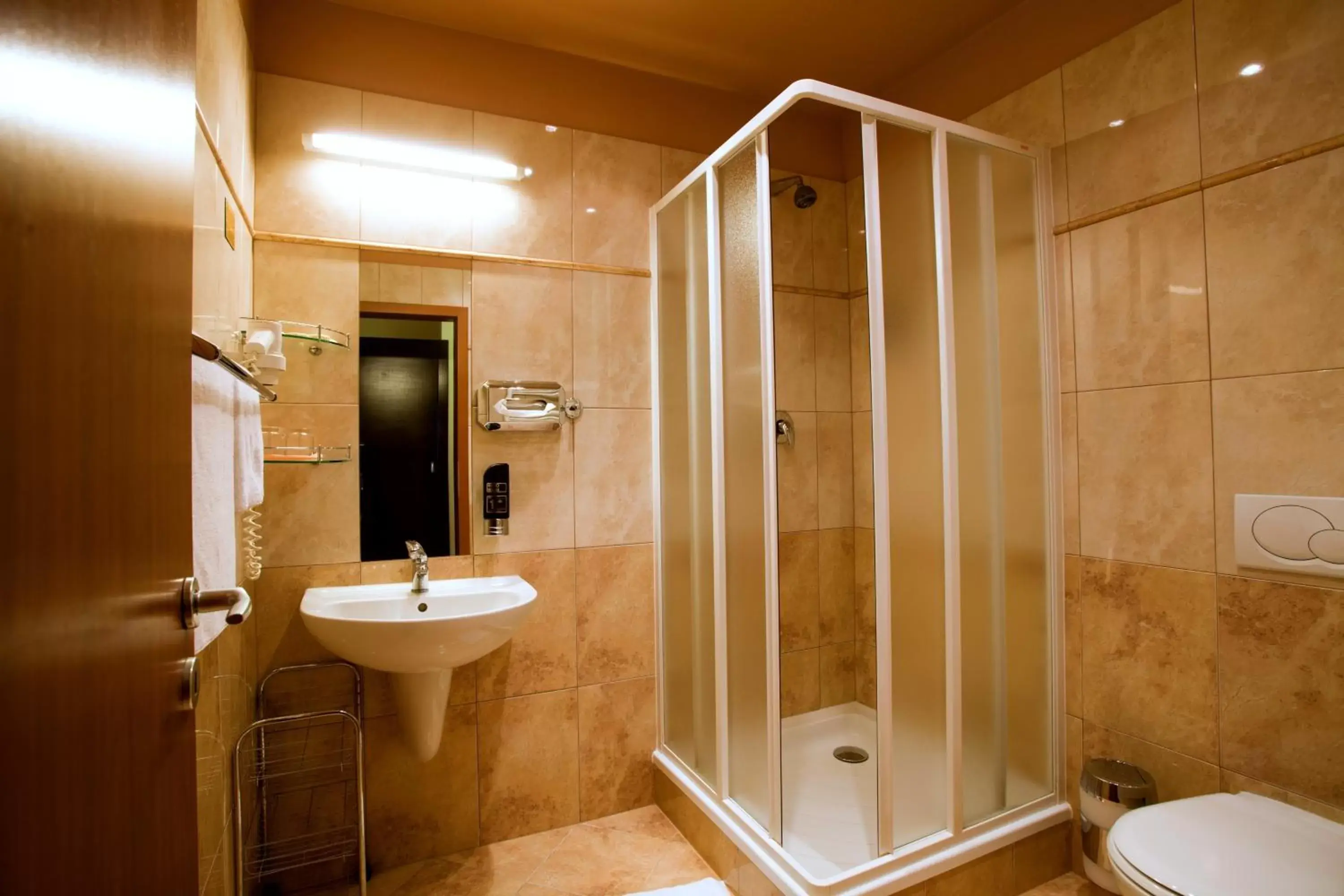 Bathroom in Atlantic Hotel