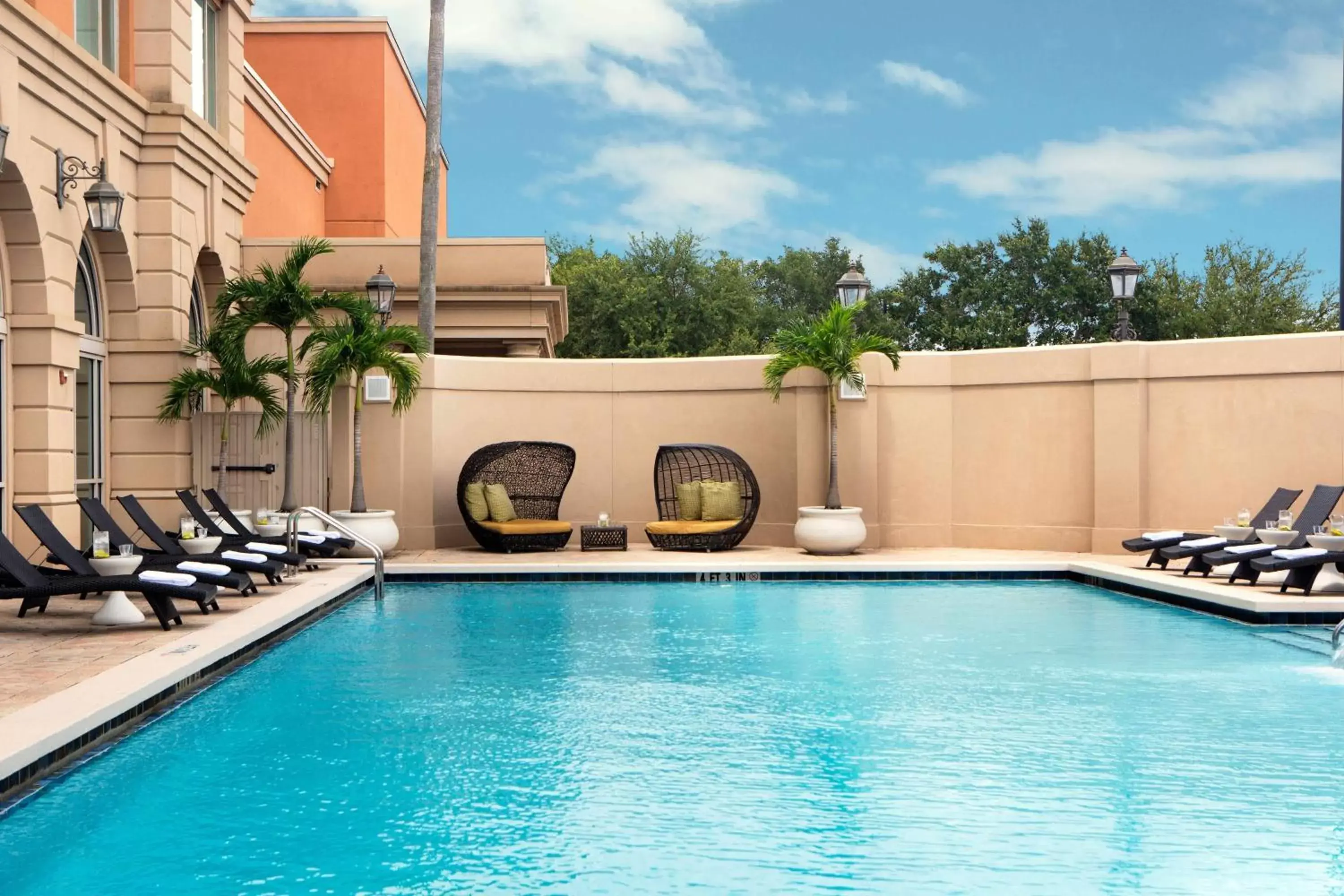 Swimming Pool in Renaissance Tampa International Plaza Hotel