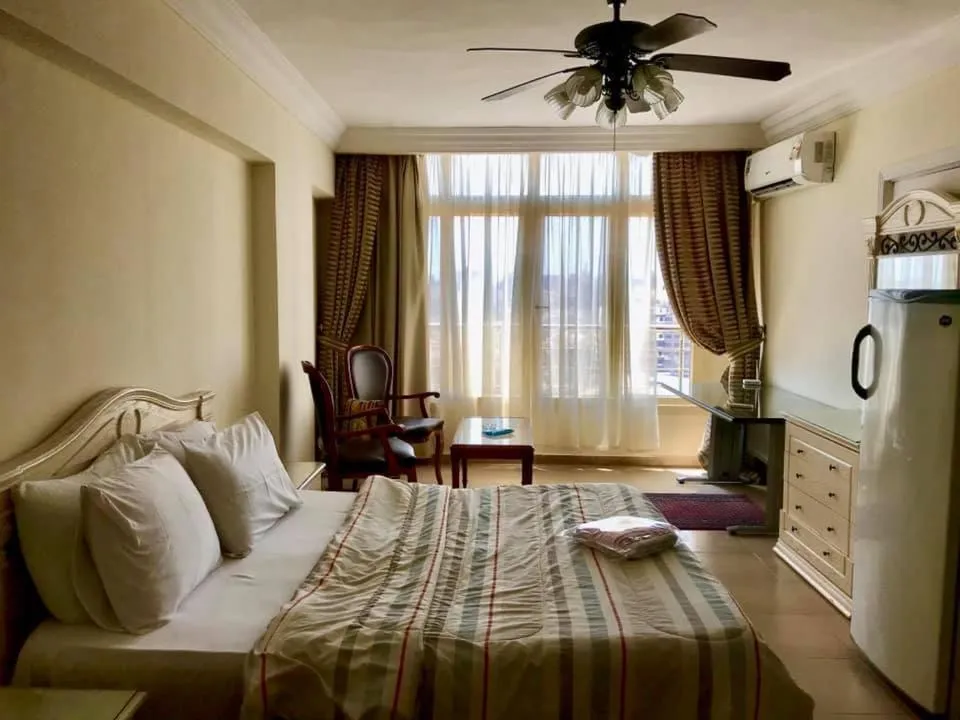 Bed in Alexander The Great Hotel