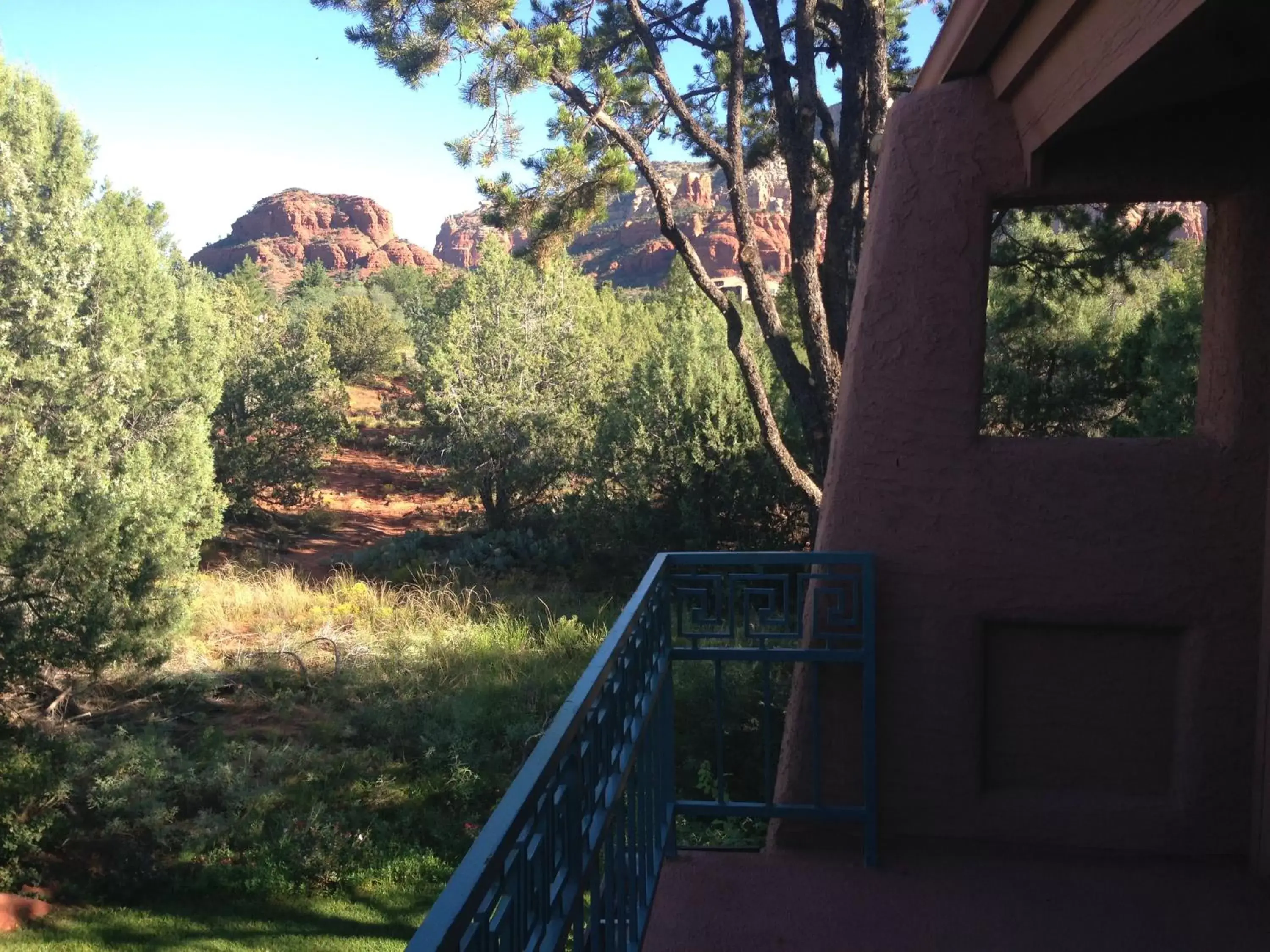 Balcony/Terrace in Casa Sedona Inn