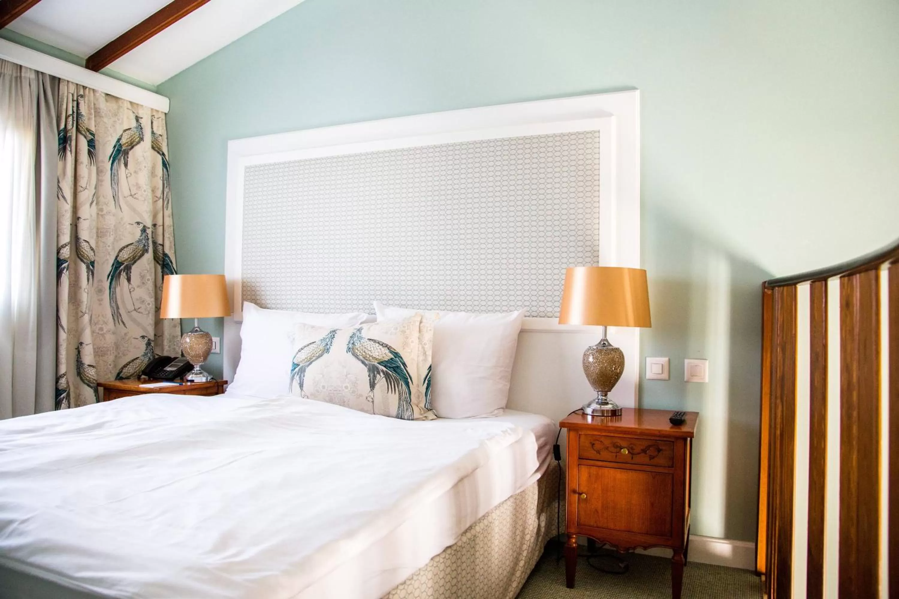 Bed in Château Gütsch