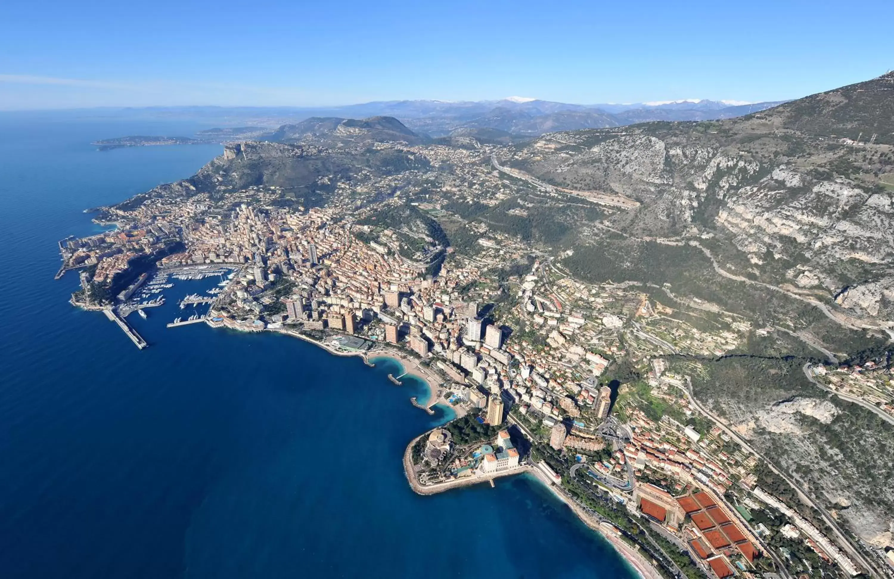 Seating area, Bird's-eye View in Fairmont Monte Carlo