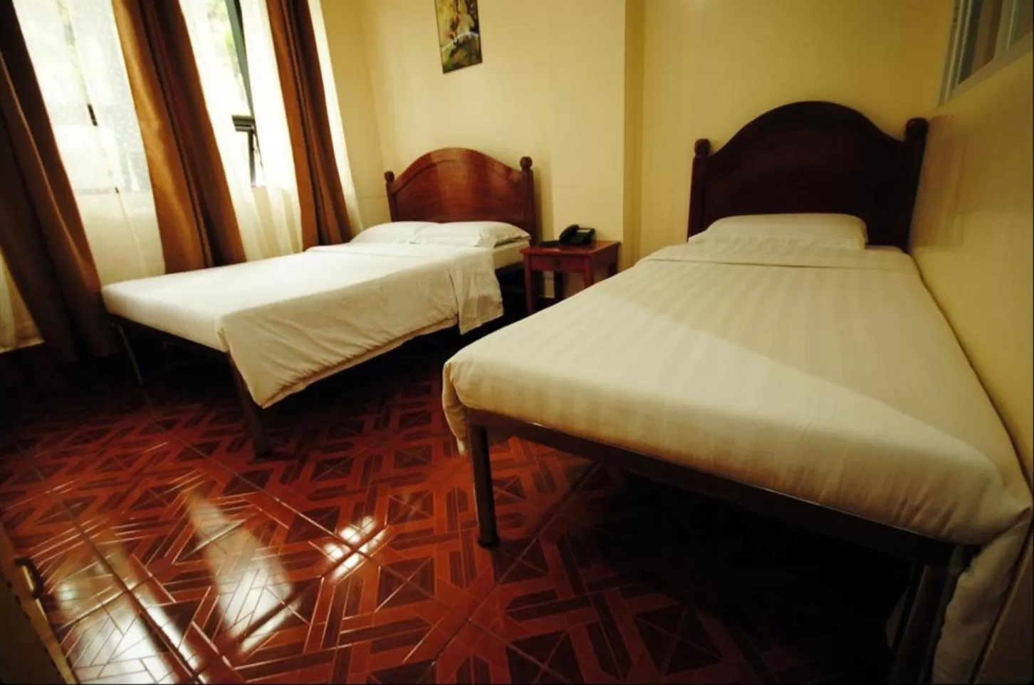 Bed in Hotel 45 Extension