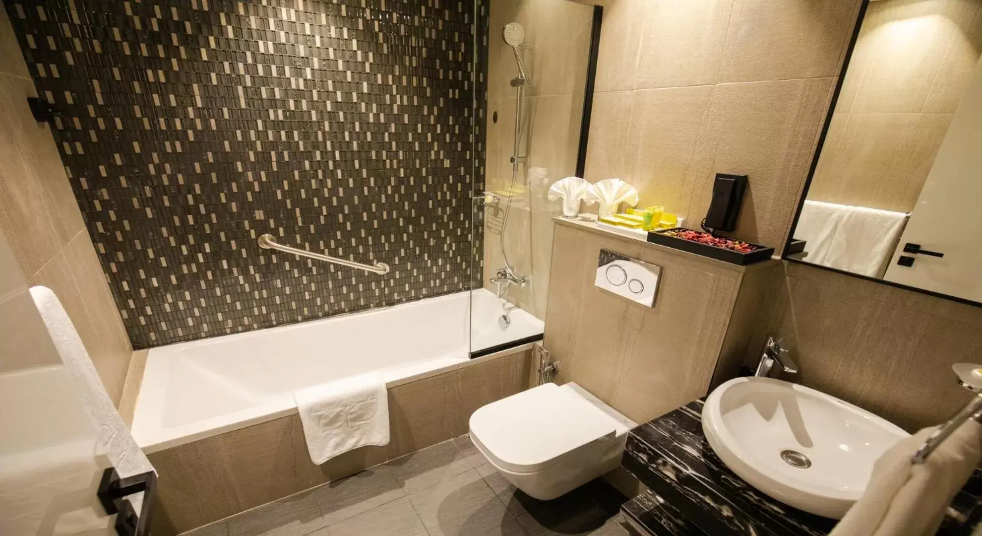 Bathroom in Rose Executive Hotel - DWTC