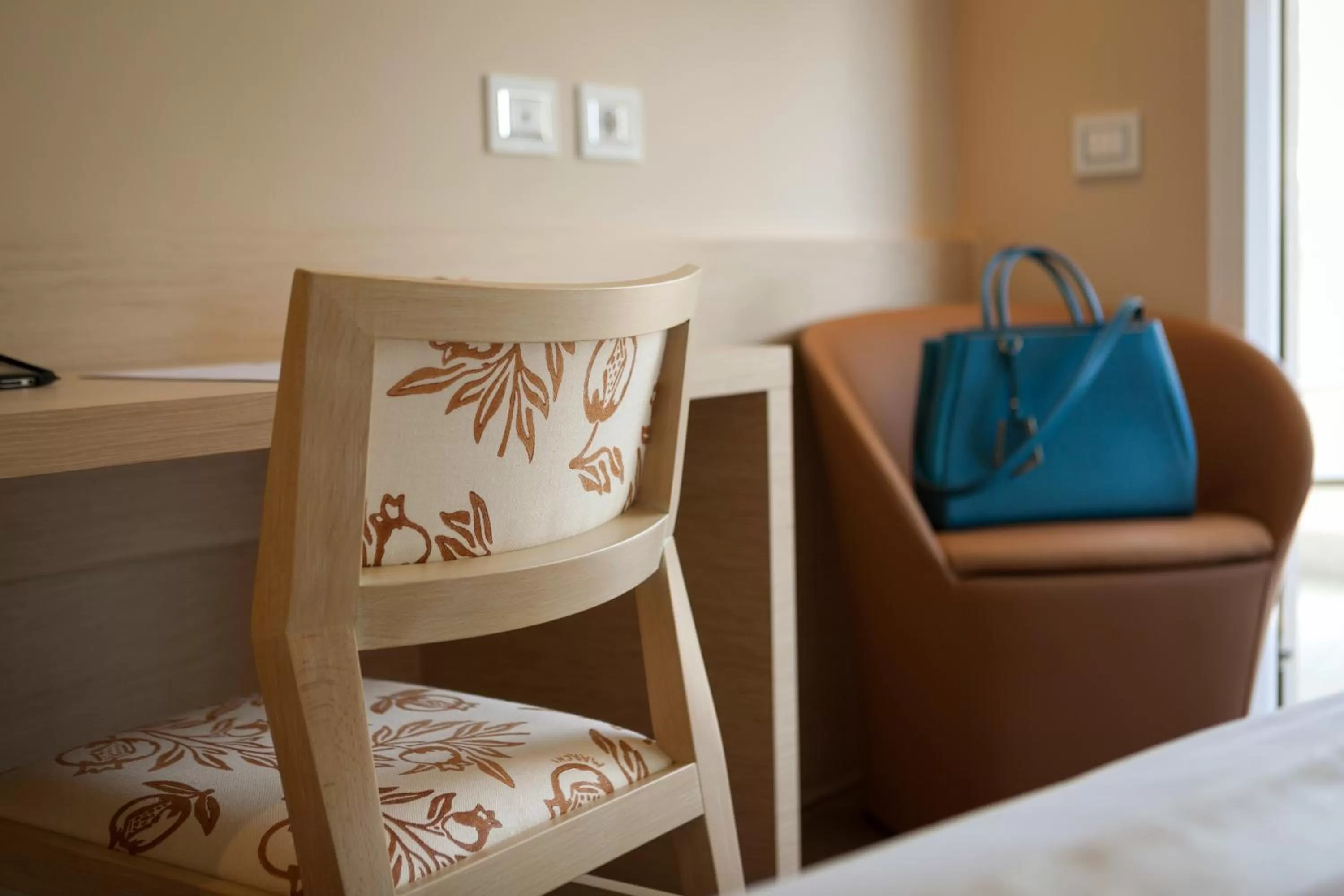 Decorative detail, Bed in Hotel Imperiale Rimini & SPA