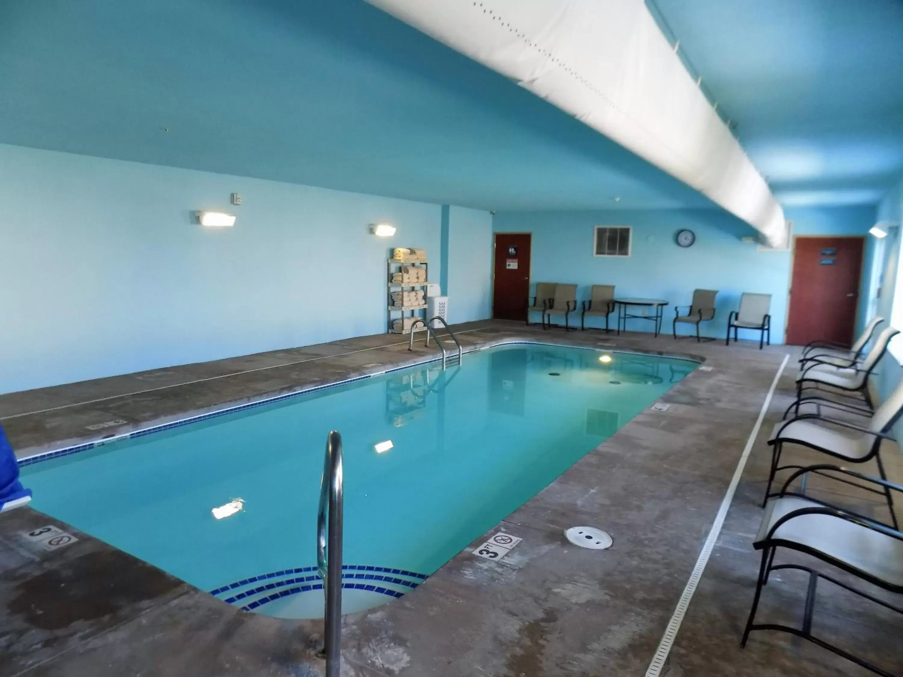 Swimming pool in Cobblestone Hotel & Suites - Seward Swimming pool in Cobblestone Hotel & Suites - Seward