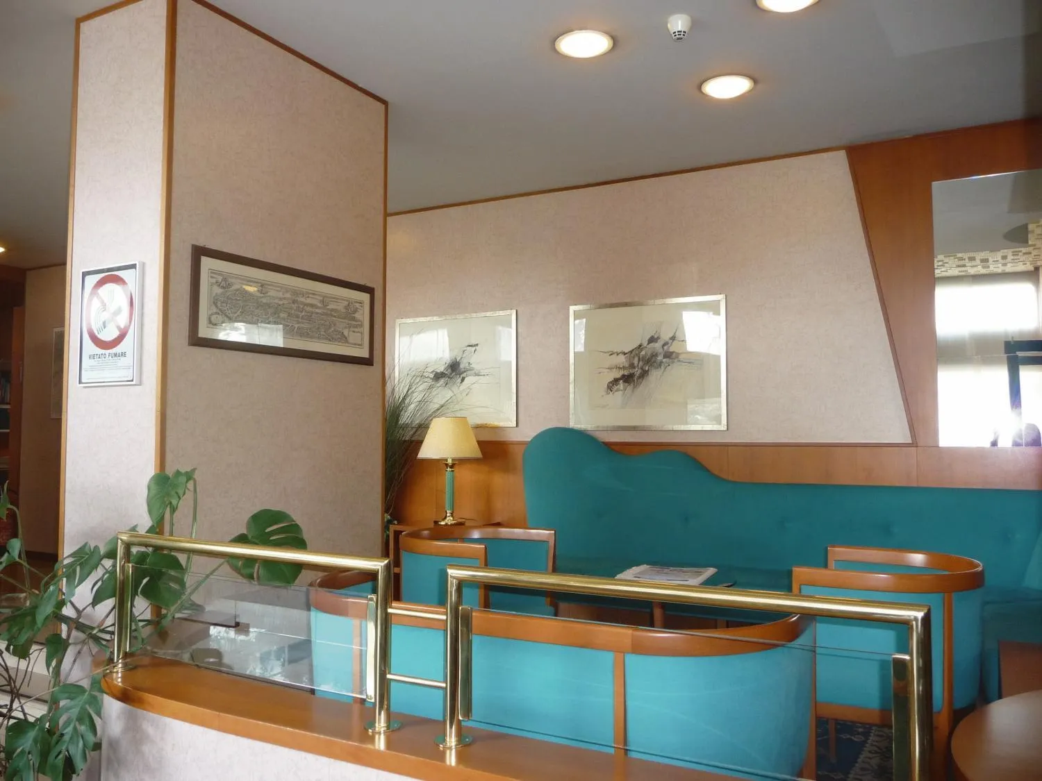 Lobby or reception in Hotel Cristallo