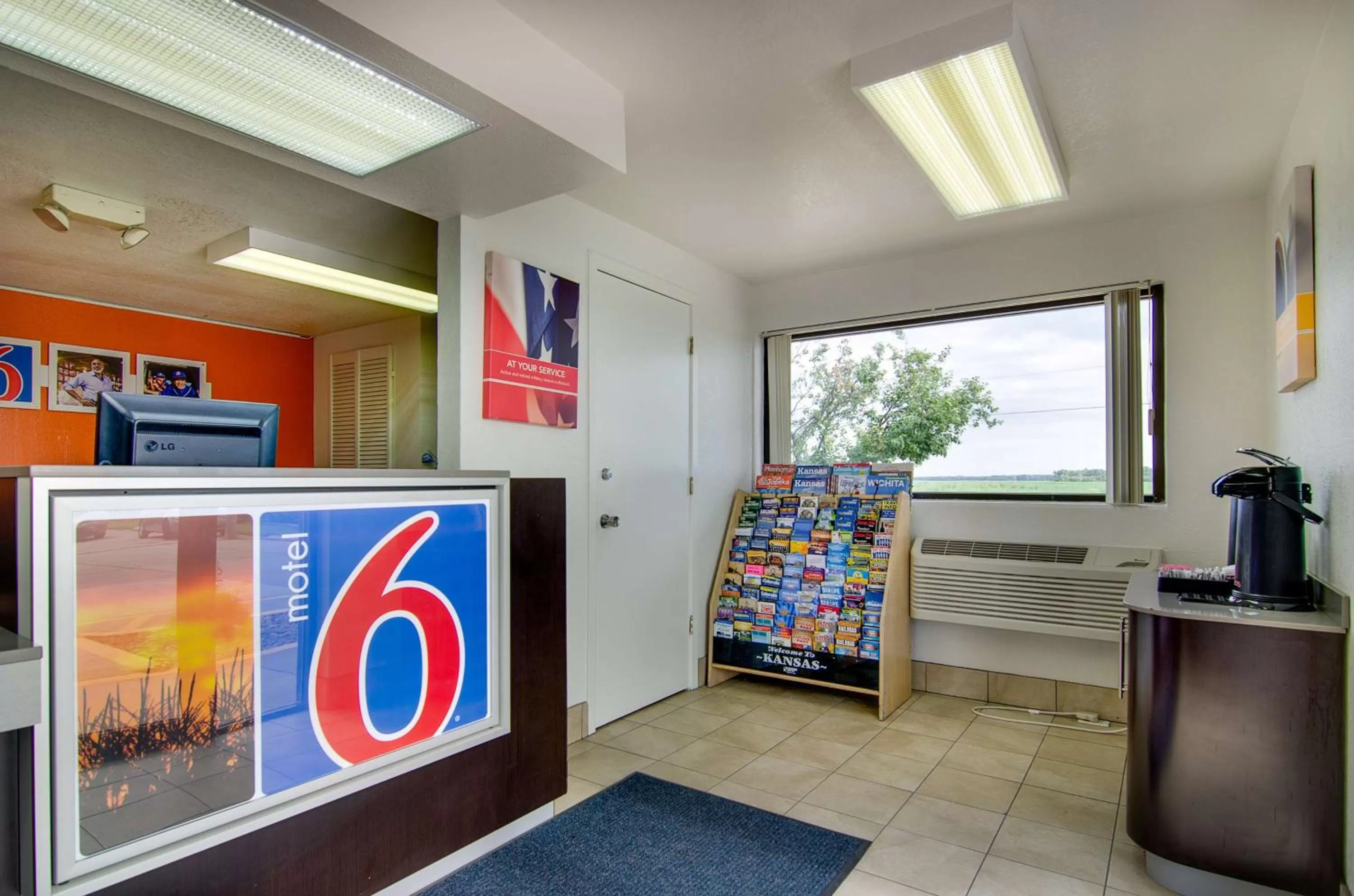 Property logo or sign in Motel 6-Salina, KS