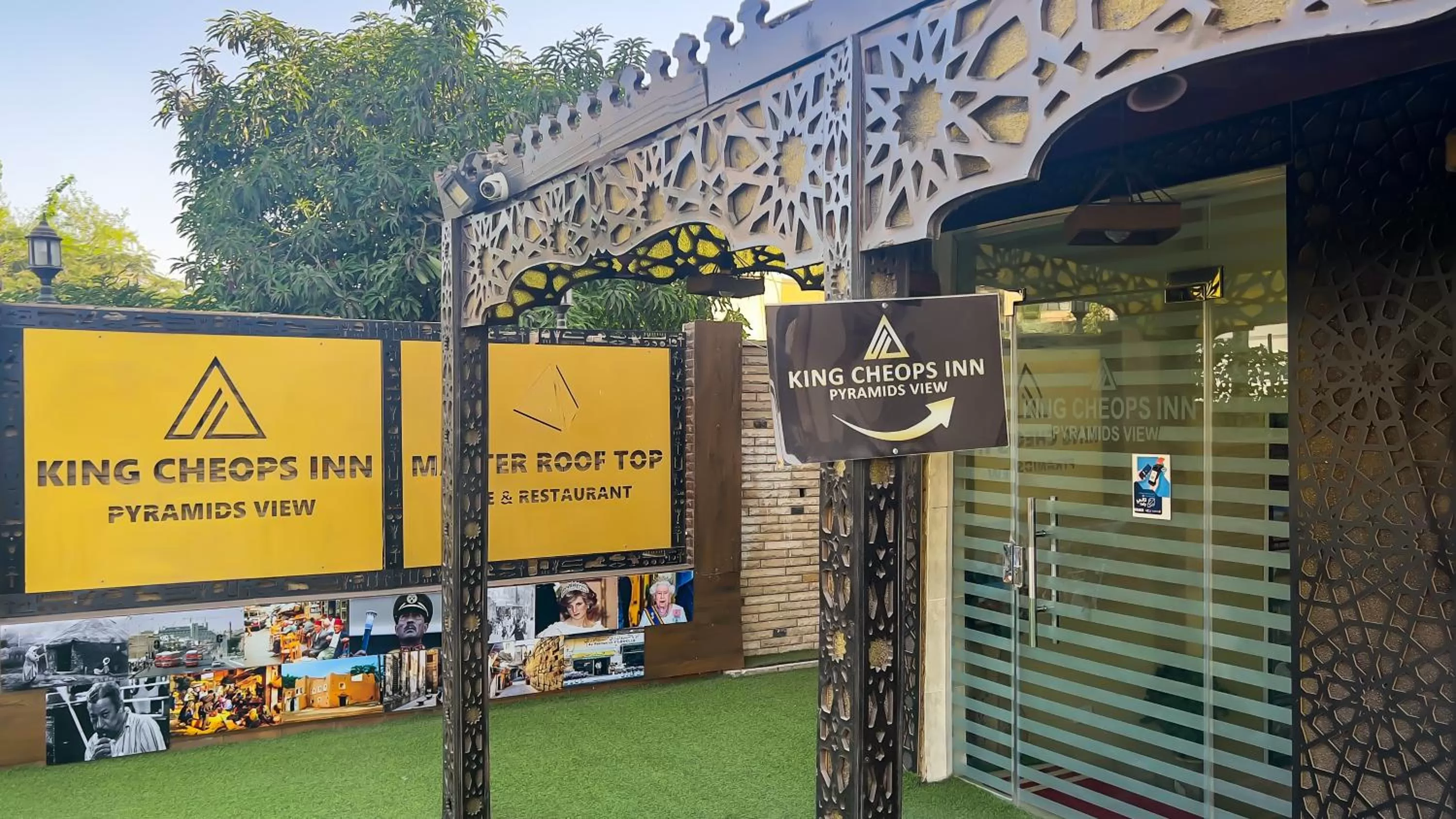 Property building, Property Logo/Sign in King Cheops Inn - Pyramid View