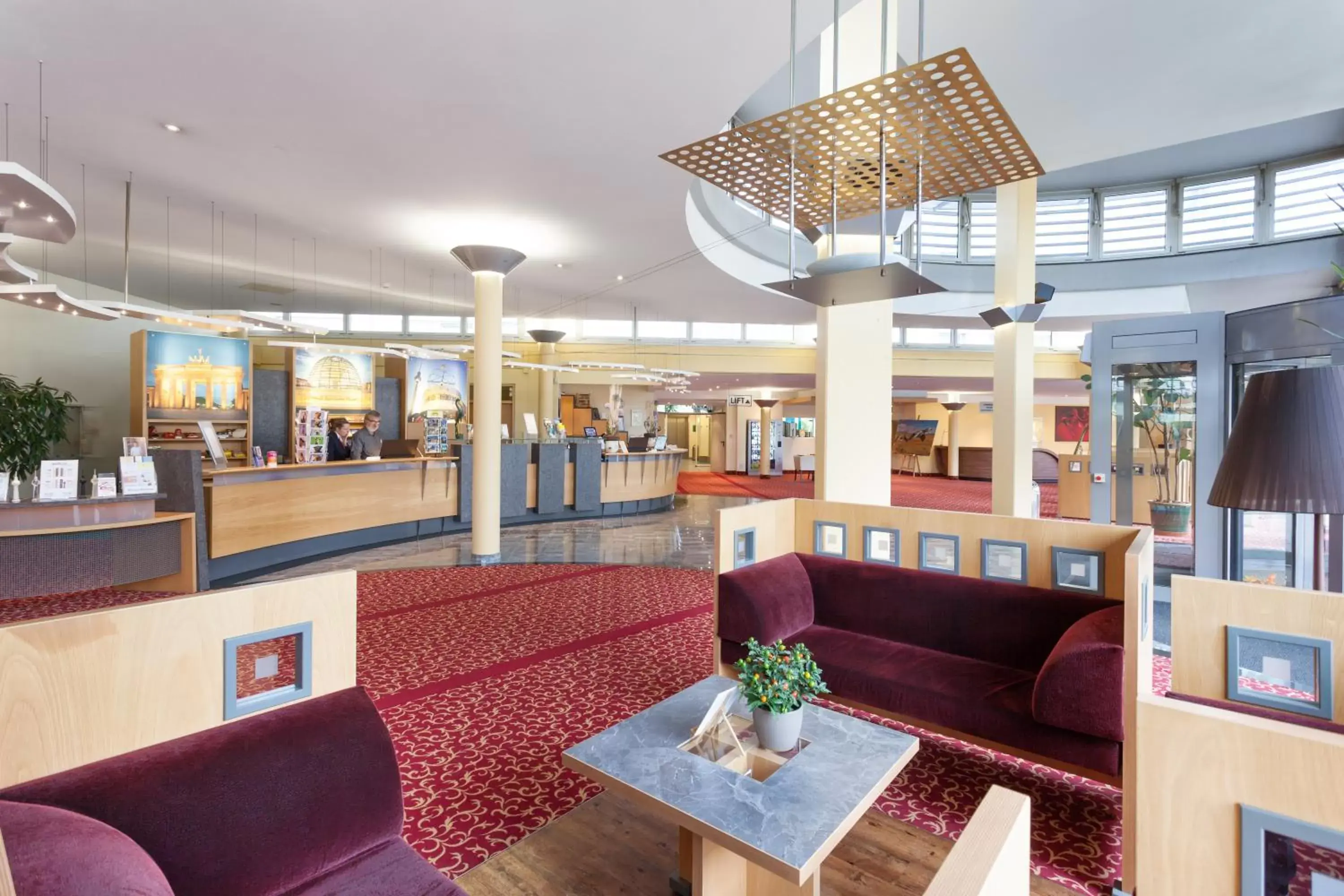 Lobby or reception in ABACUS Tierpark Hotel Lobby or reception in ABACUS Tierpark Hotel