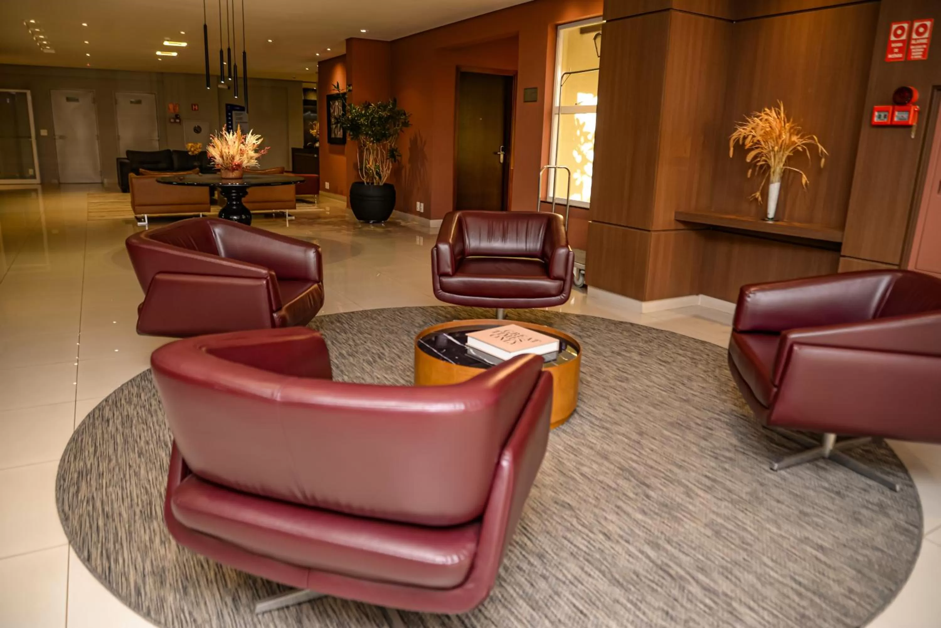 Lobby or reception in Comfort Hotel Bauru