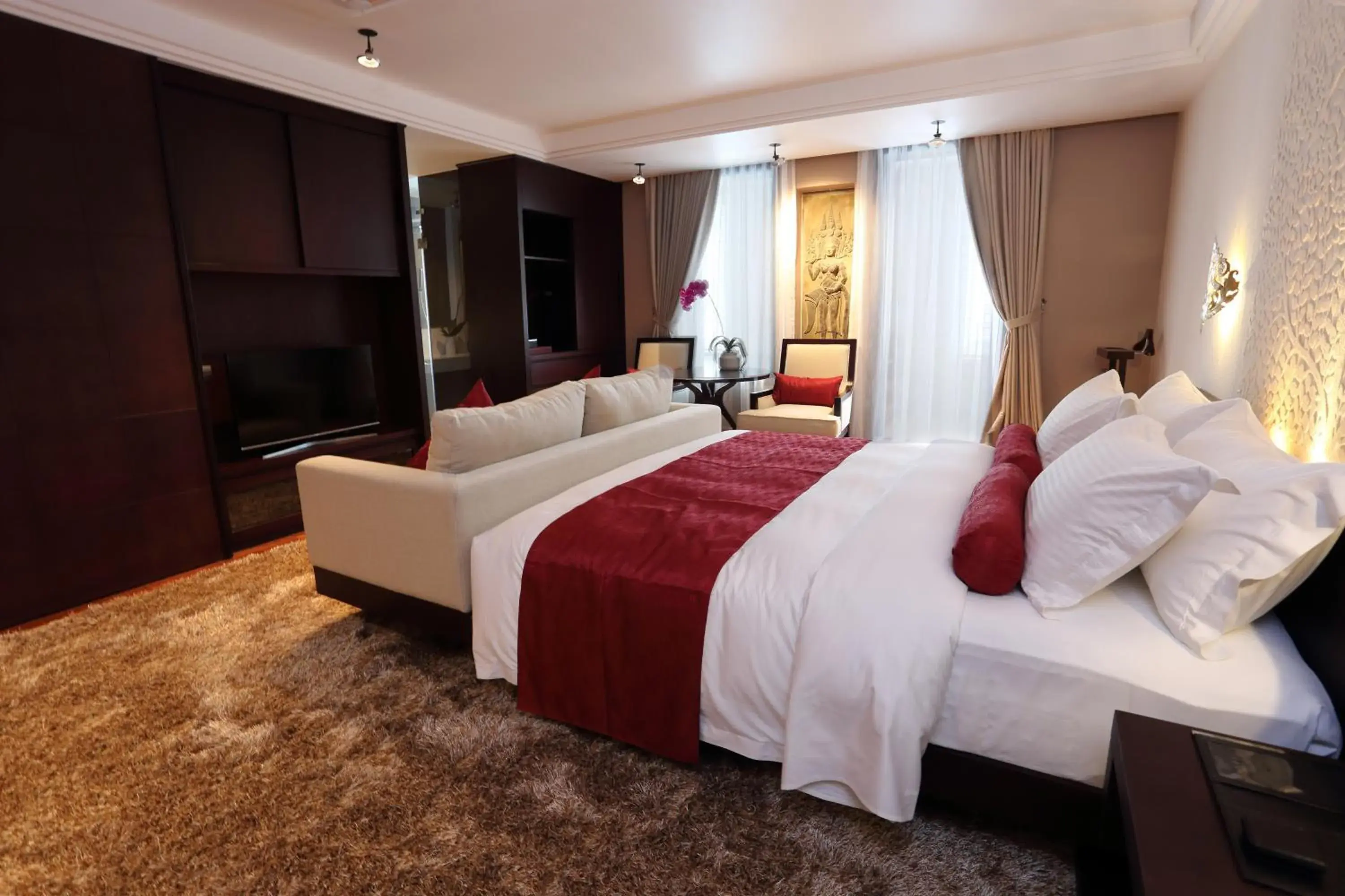 Bedroom, Bed in Arunreas Hotel