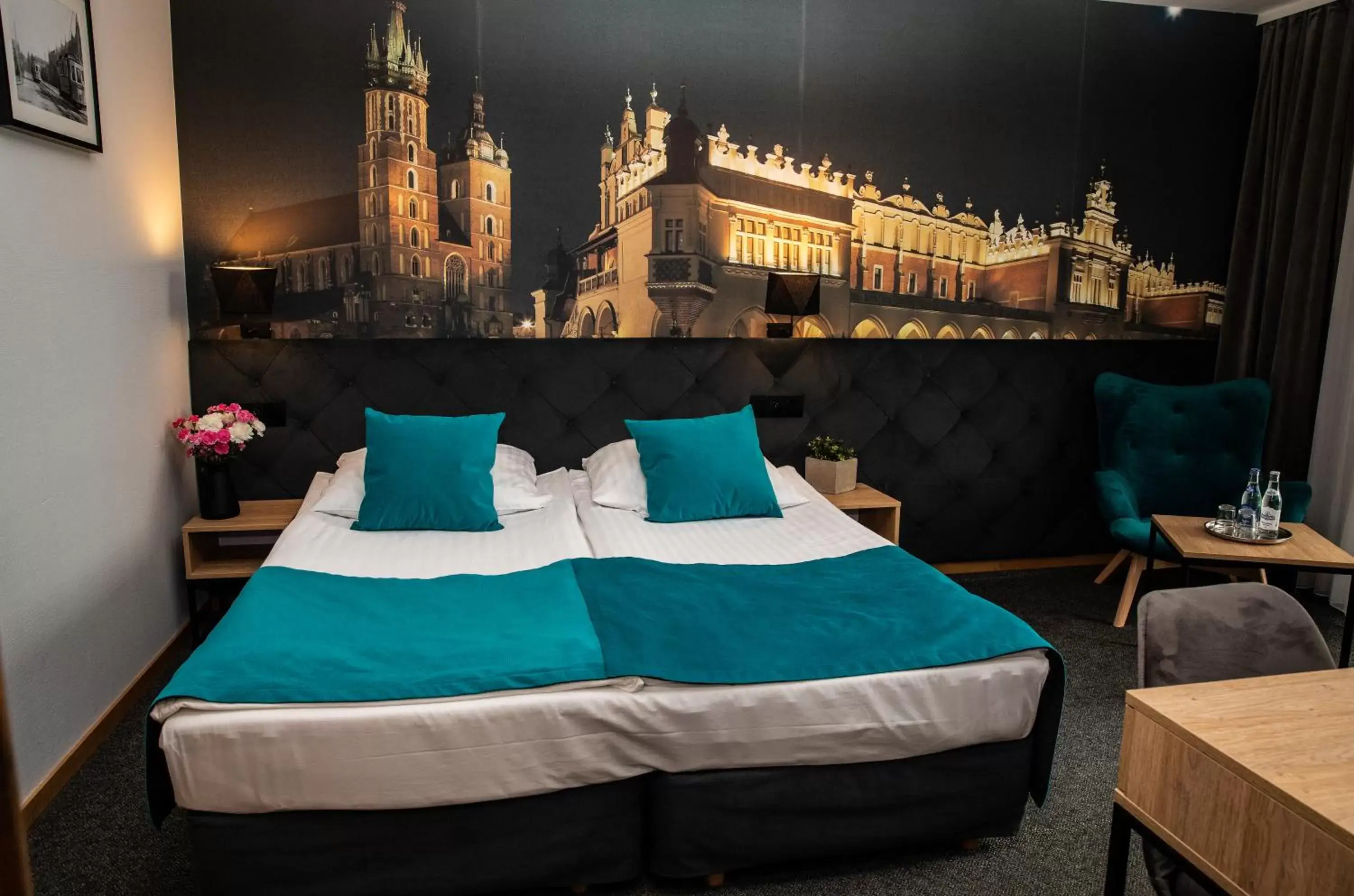 Bed in Hotel Pod Wawelem Bed in Hotel Pod Wawelem