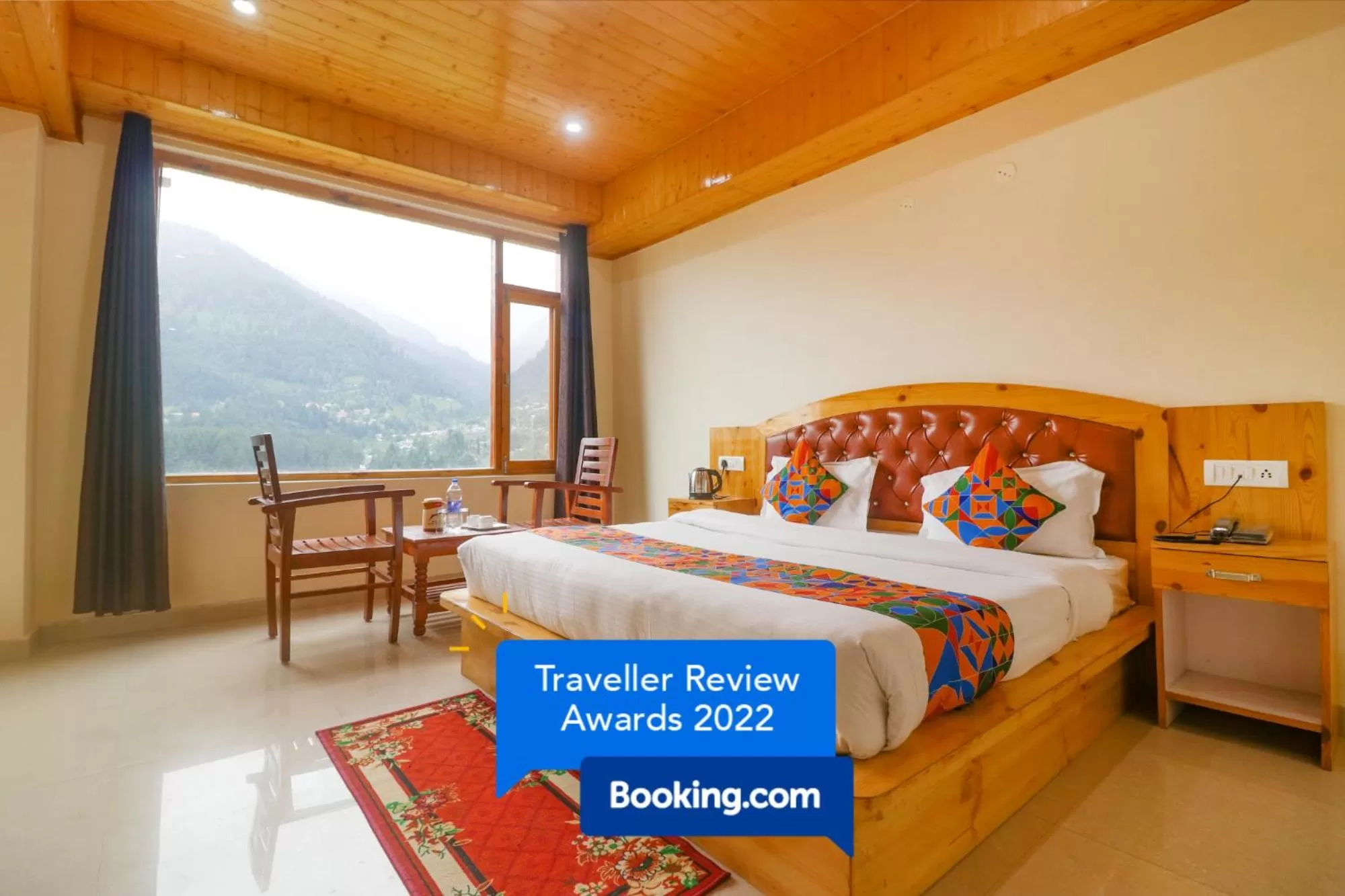 Bed in FabHotel Castle Rock