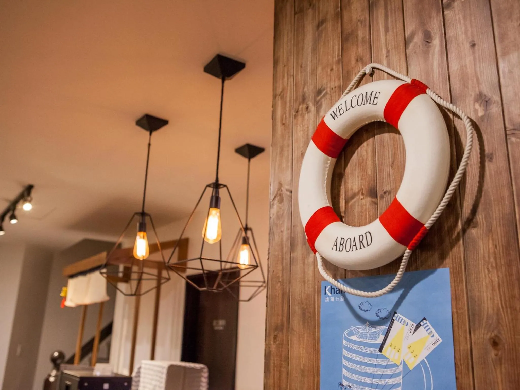 Decorative detail in Khan Hotel