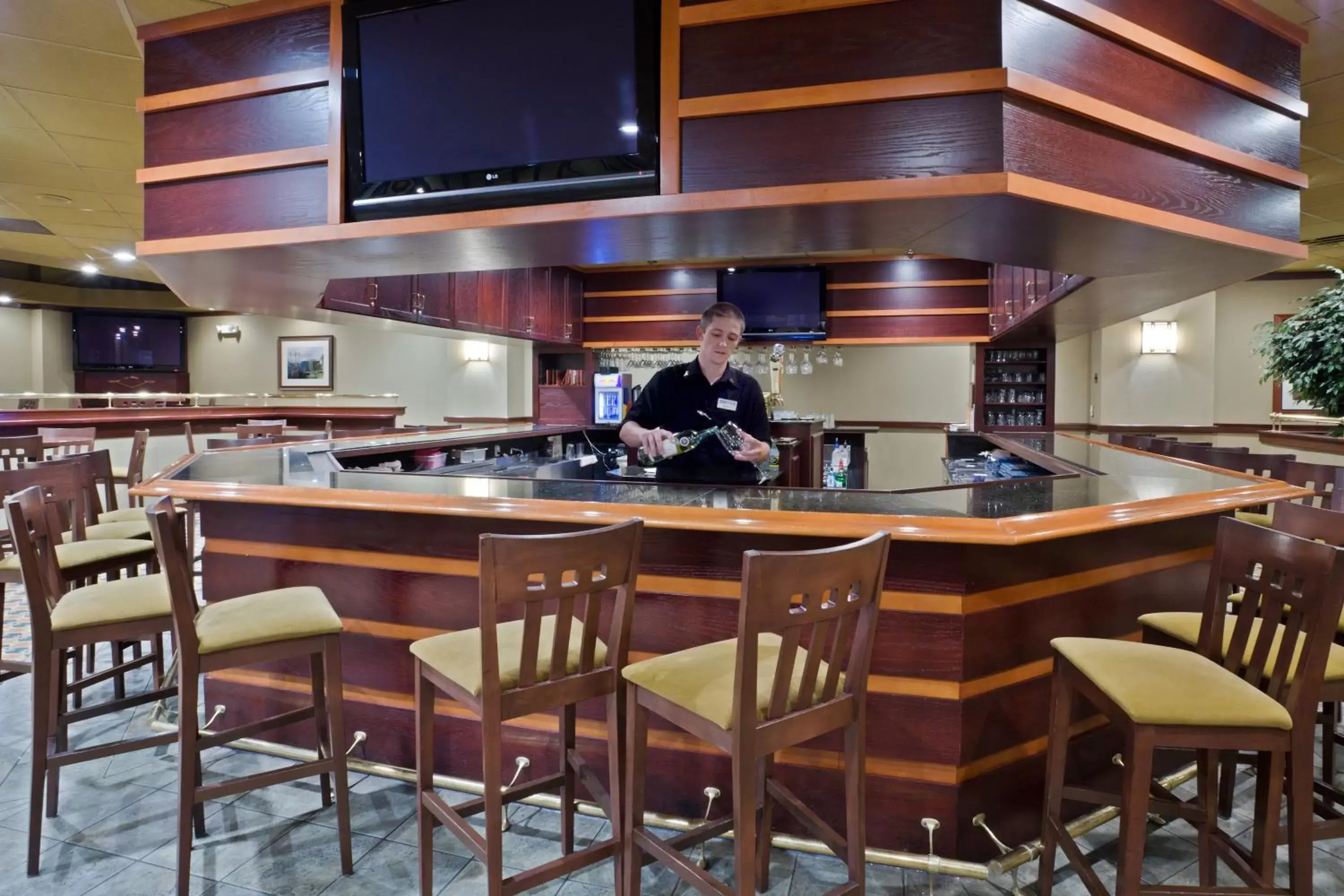 Lounge or bar, Restaurant/Places to Eat in DoubleTree by Hilton Lansing