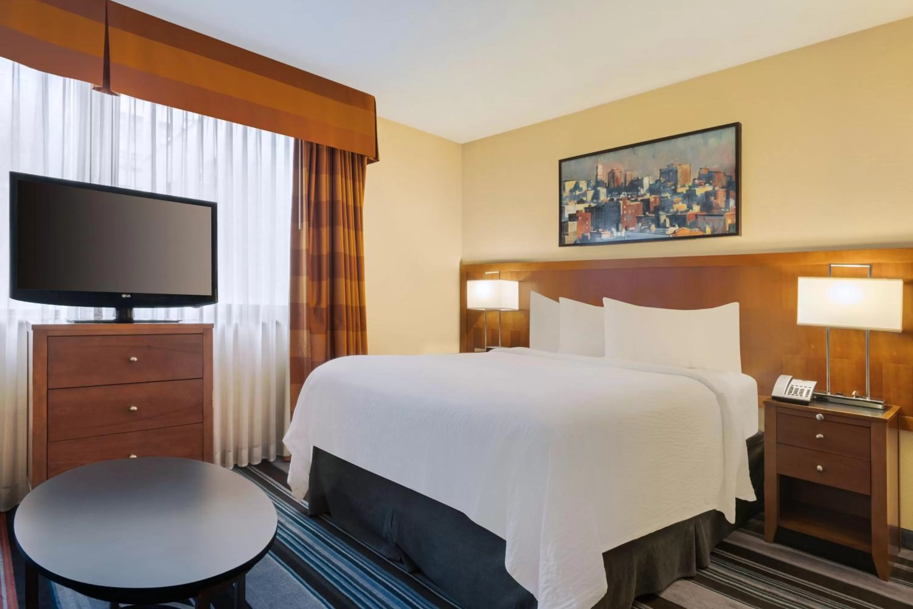 Bedroom, Bed in Residence Inn by Marriott New York Manhattan/Times Square
