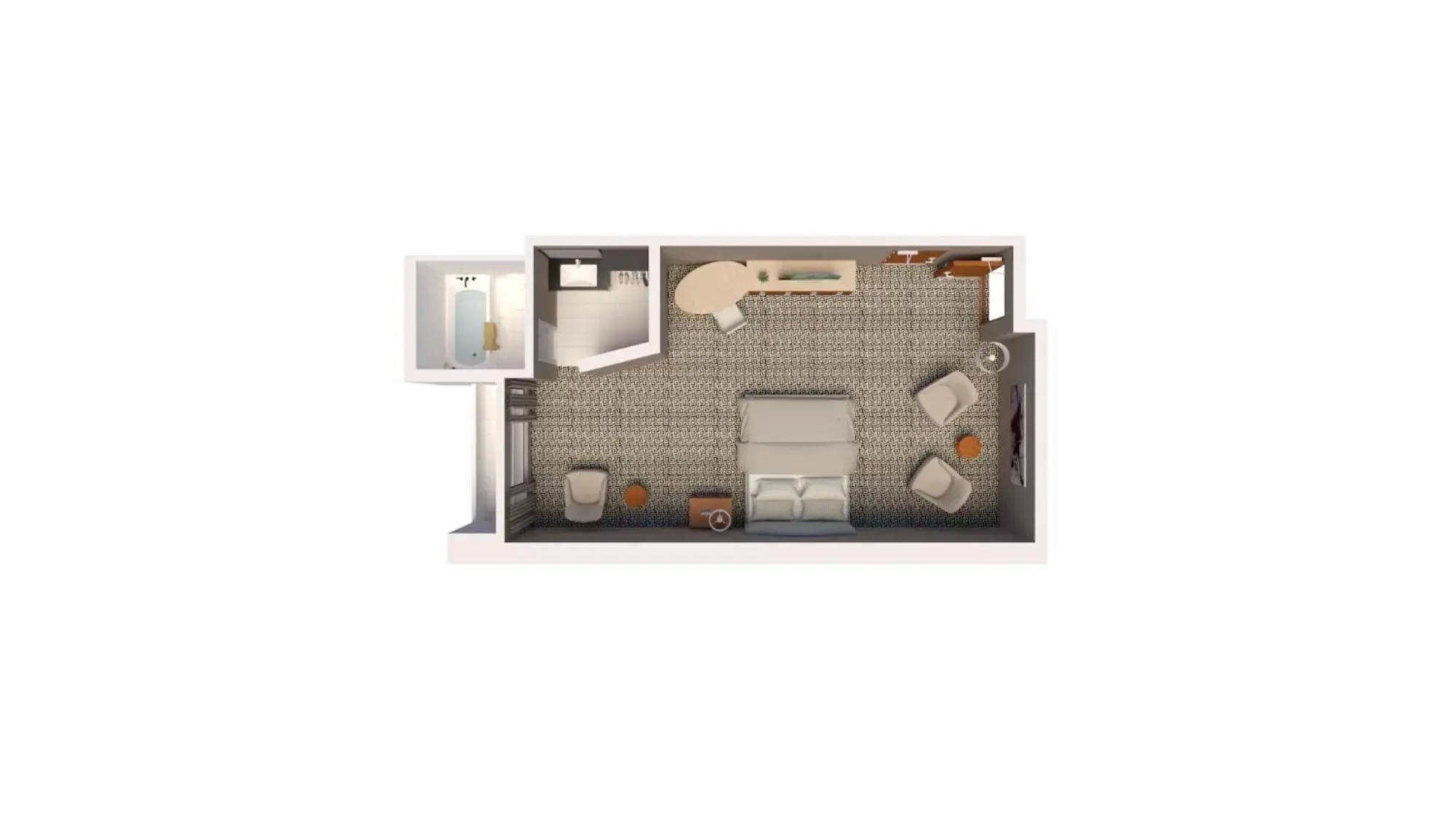 Floor Plan in Plaza Hotel & Casino