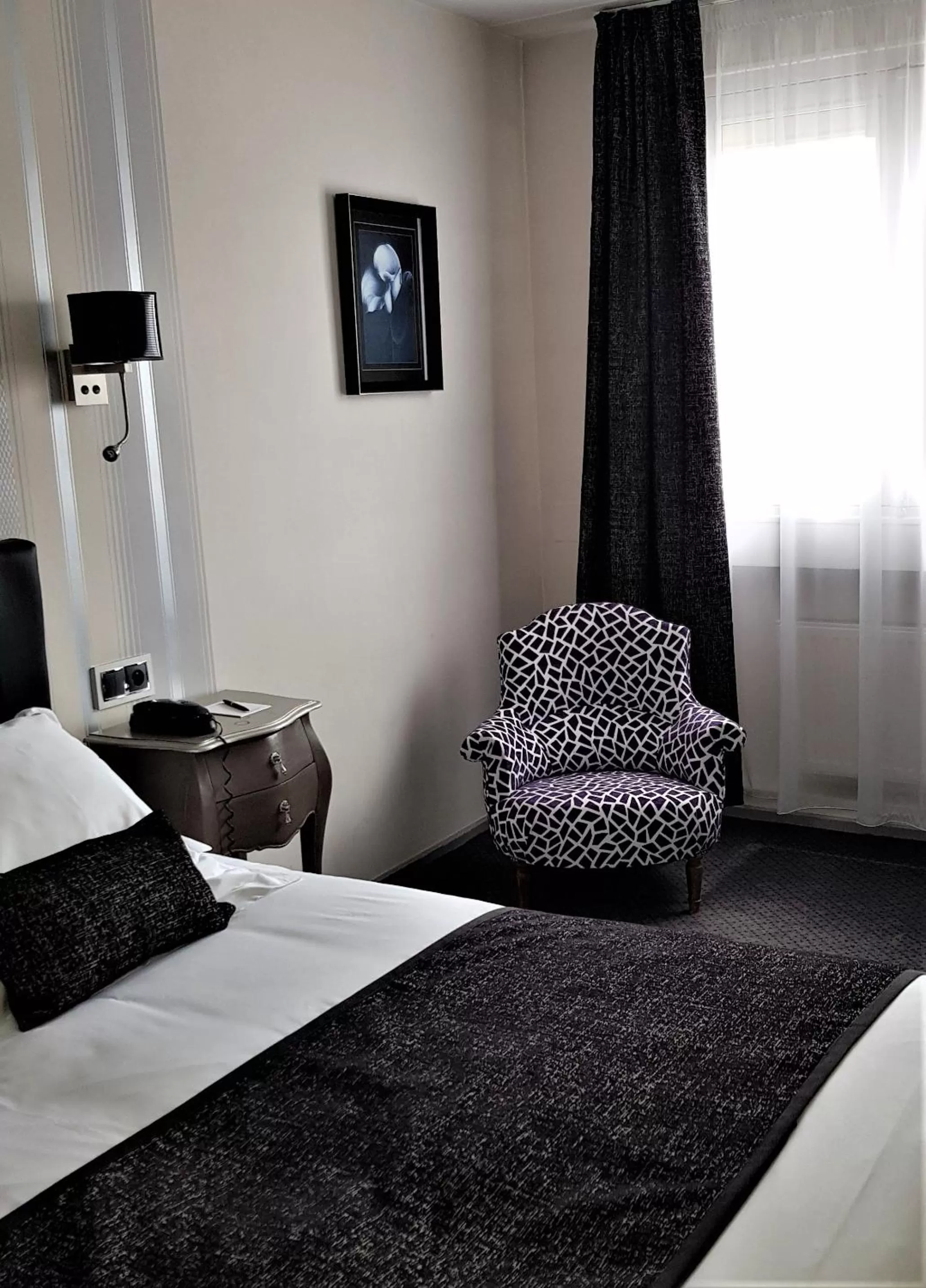 Bed in Hotel de Champagne