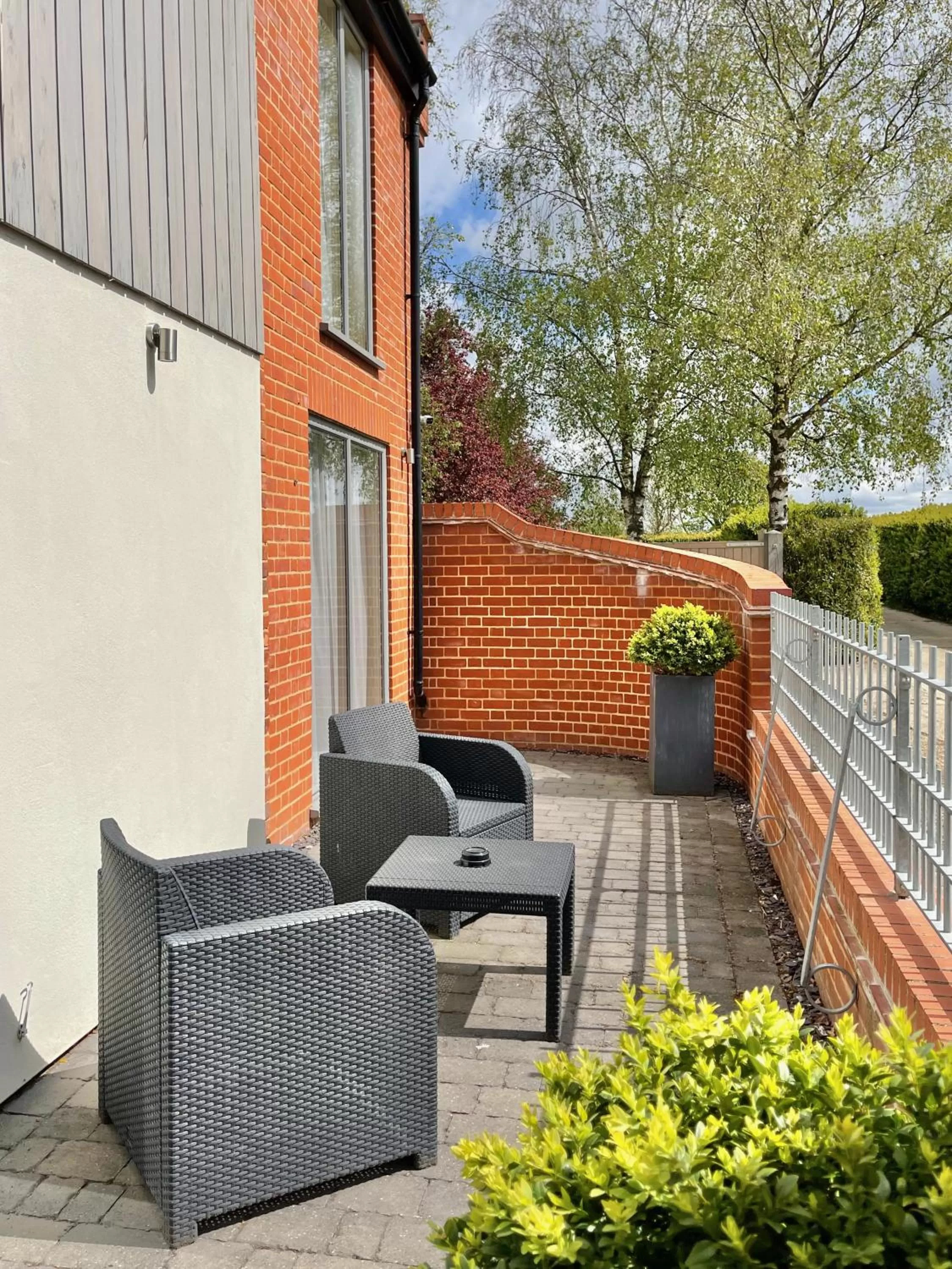 Patio in Park Farm Hotel