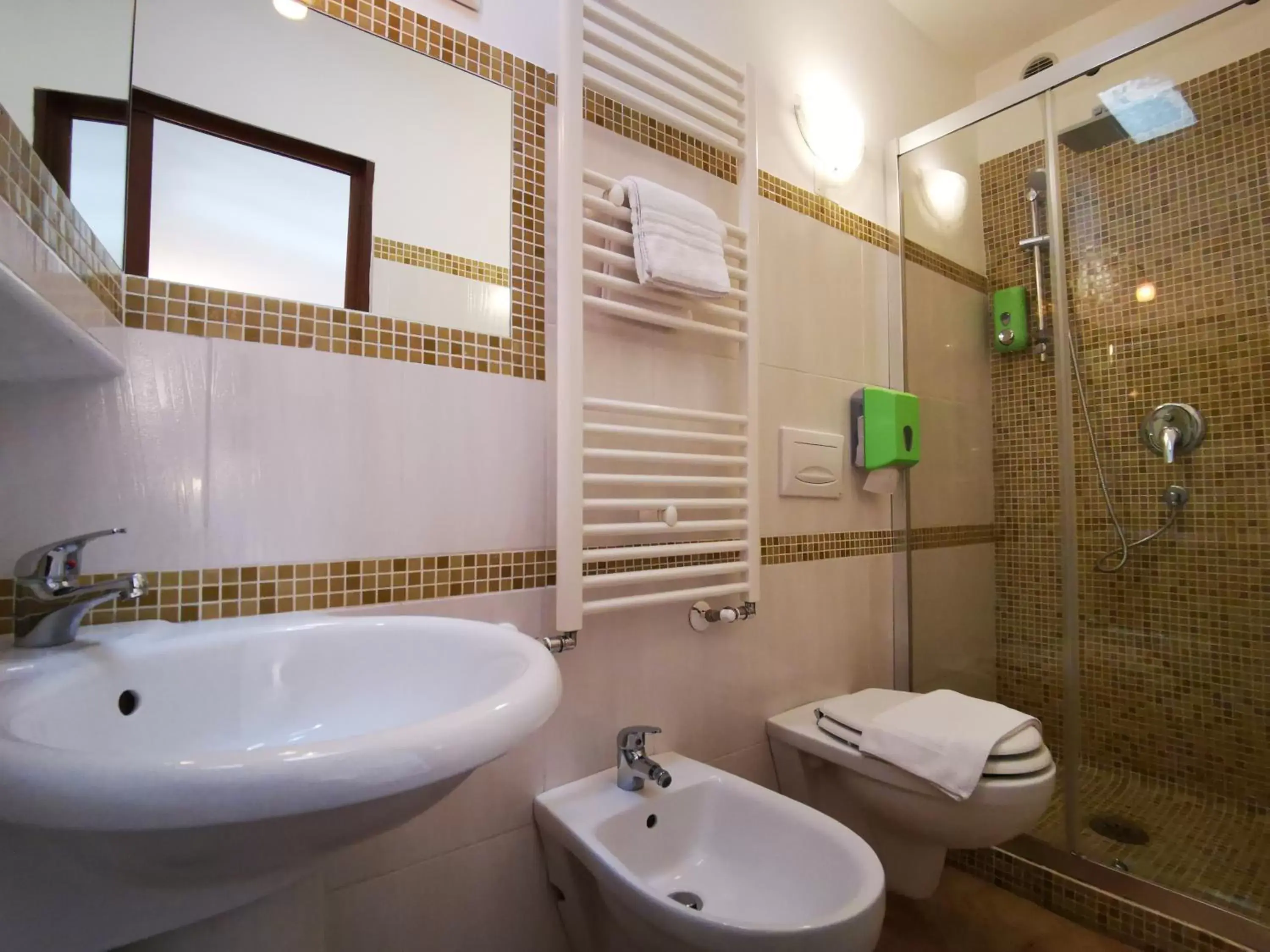 Shower, Bathroom in B&B Del Centro