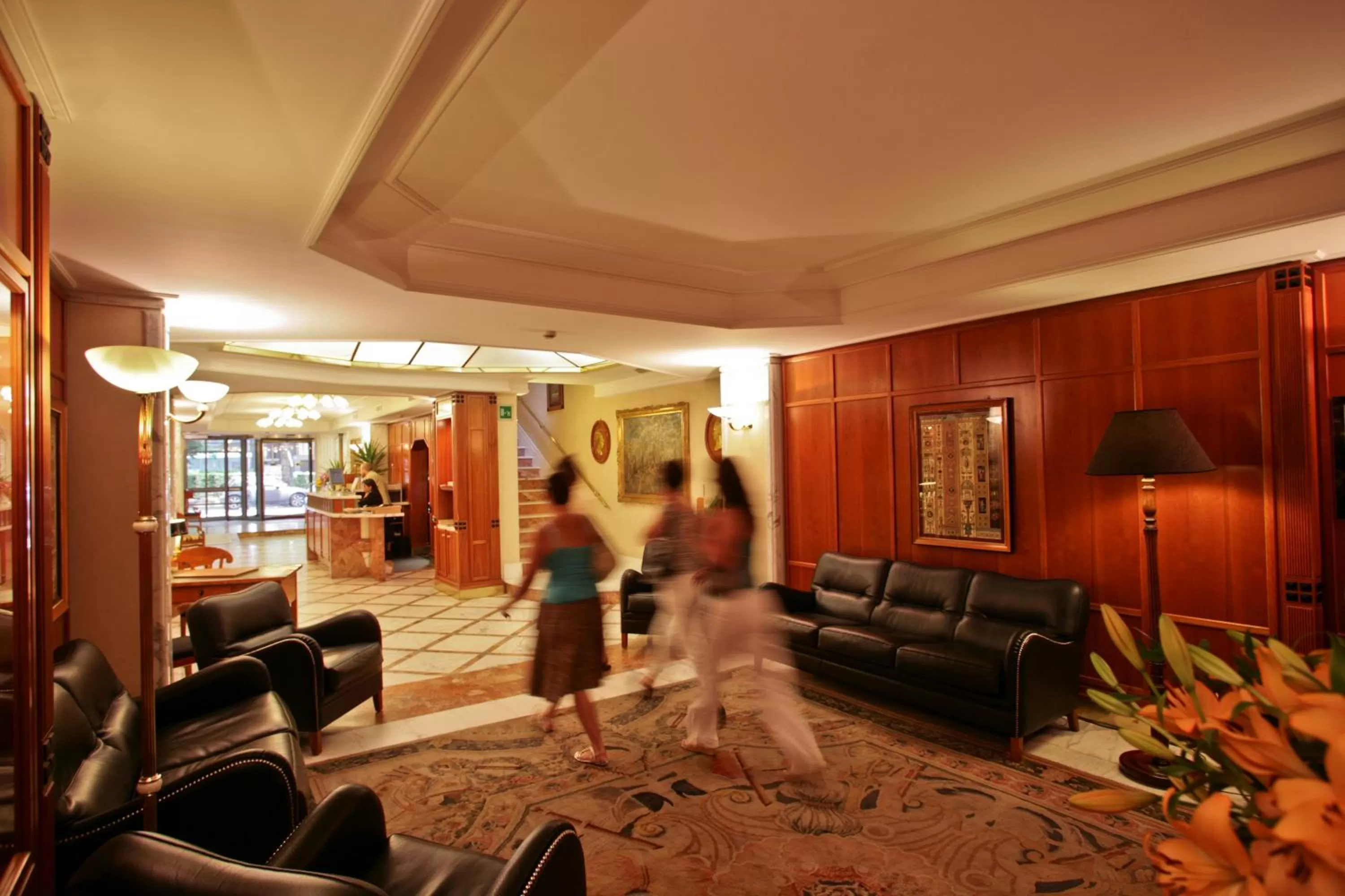 People in Hotel Capitol Milano