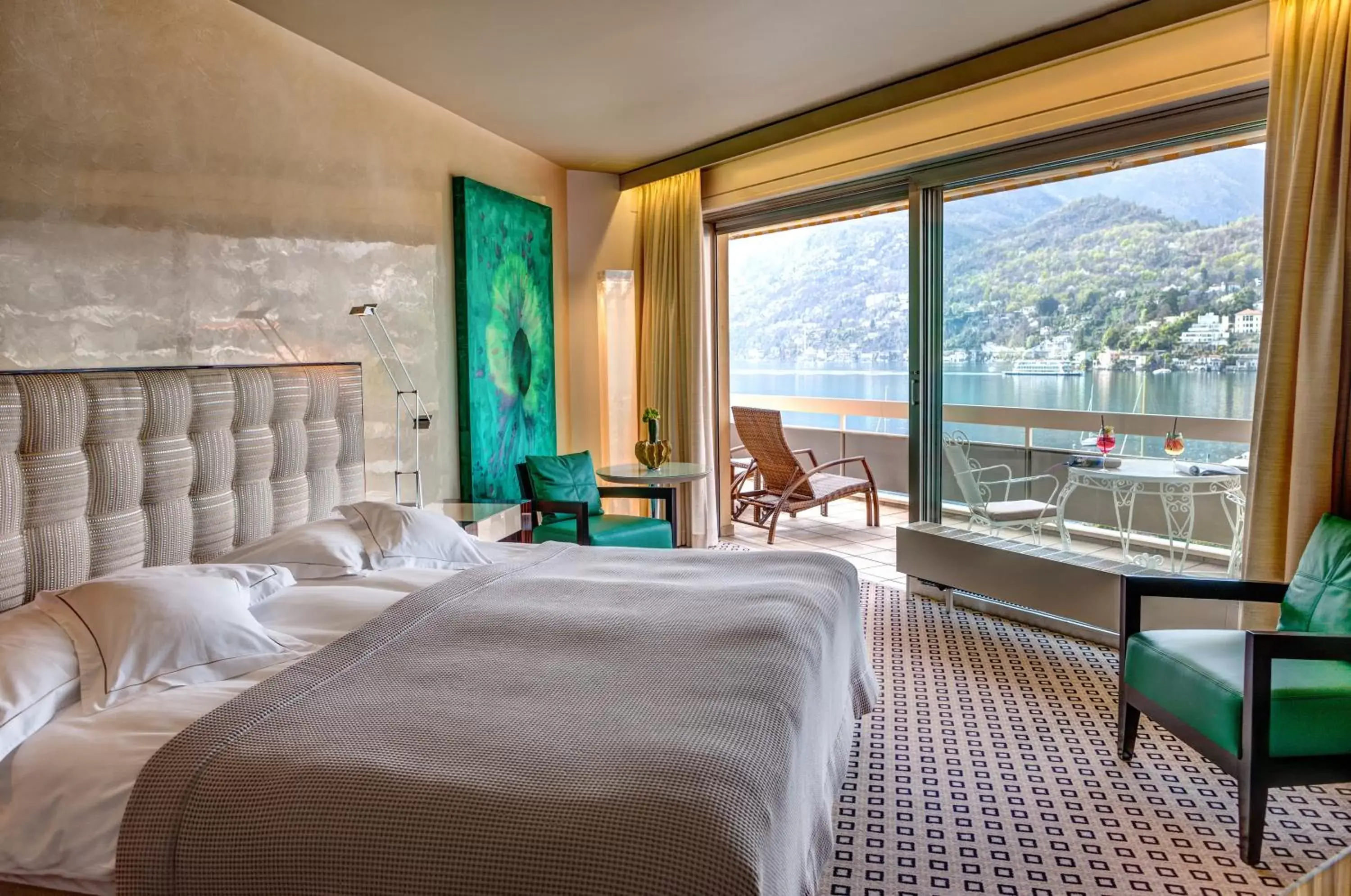 Bed in Hotel Eden Roc - The Leading Hotels of the World