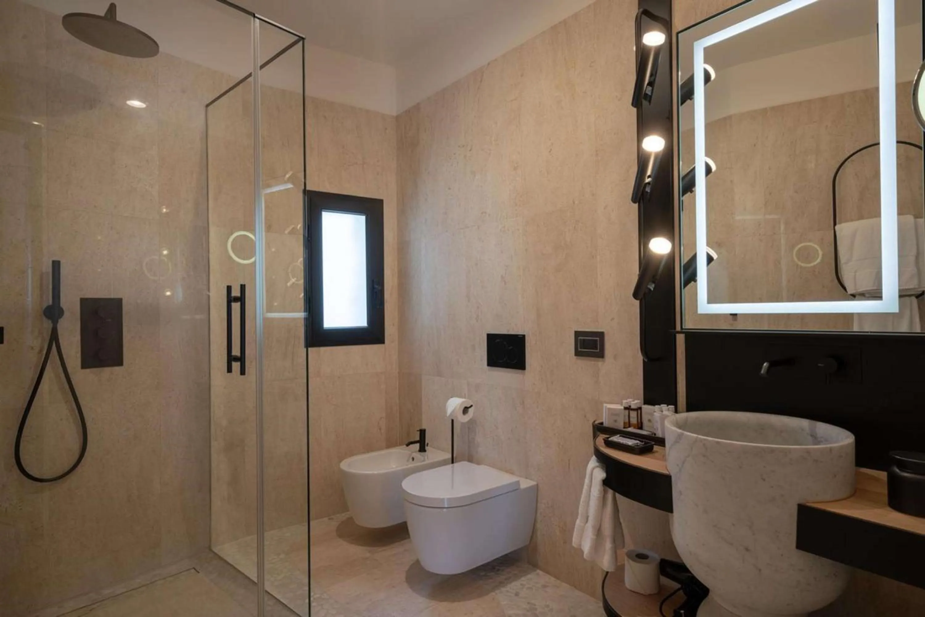 Bed in Sulià House Porto Rotondo, Curio Collection by Hilton