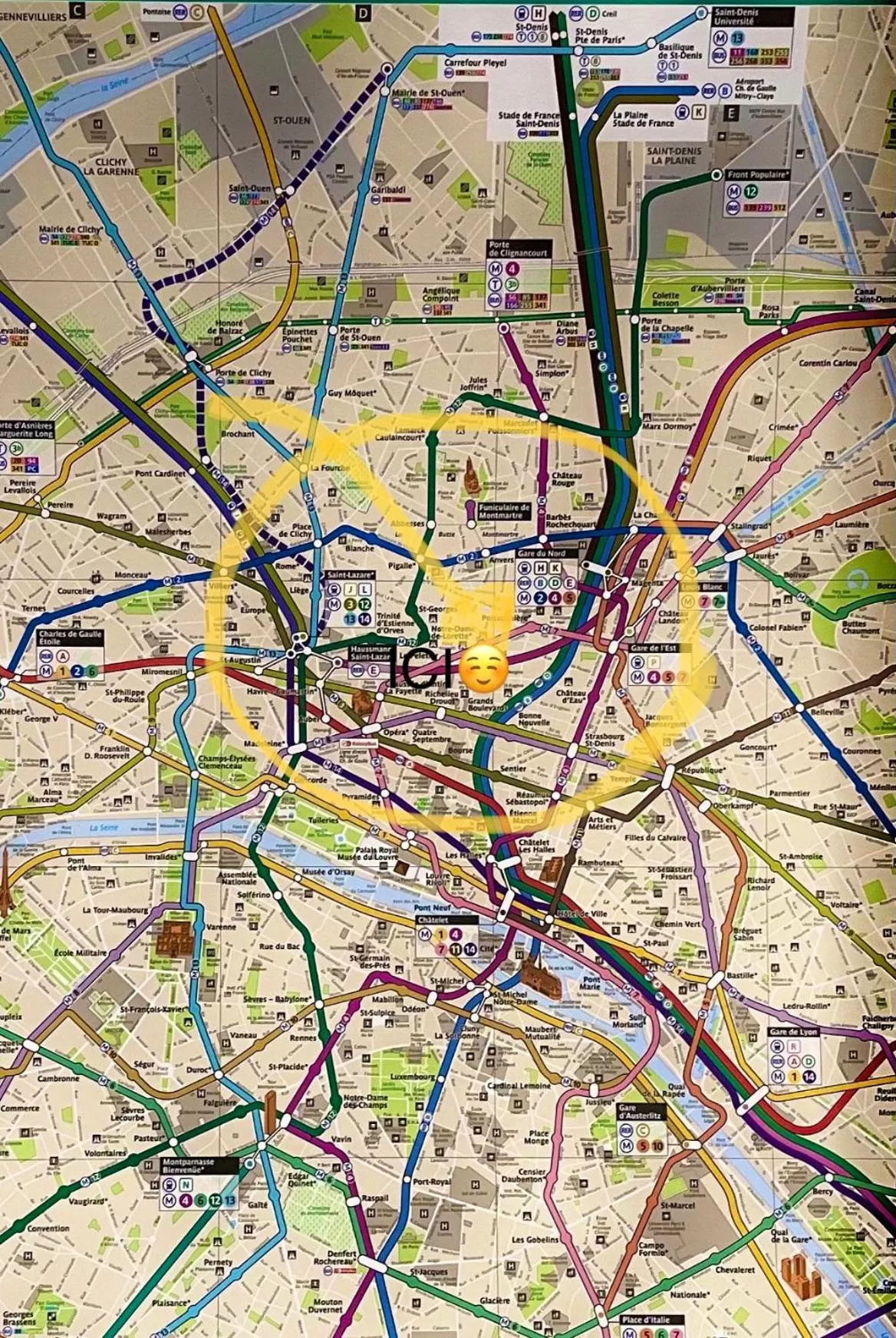 Location in Hotel Corona -Rodier-