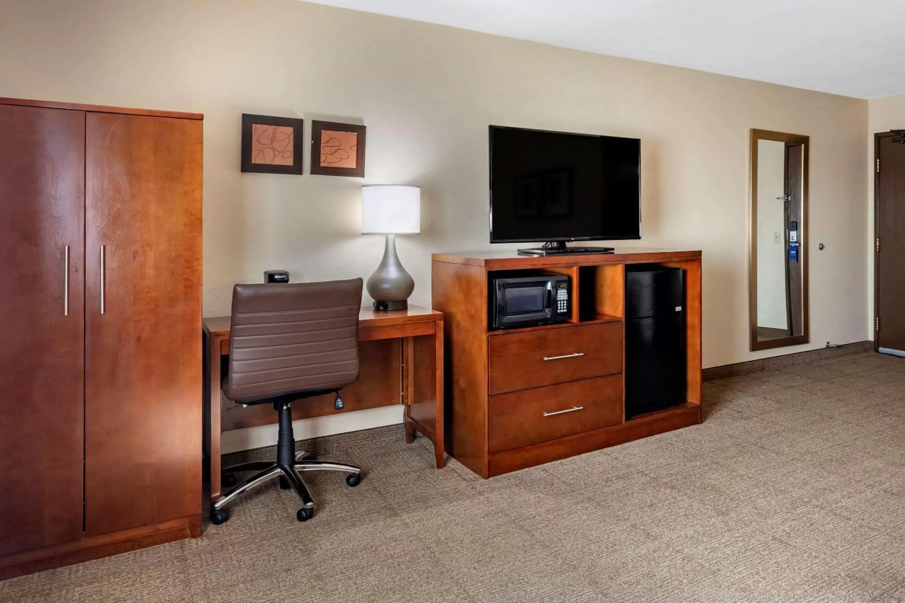 Photo of the whole room, TV/Entertainment Center in Comfort Inn Nashville West