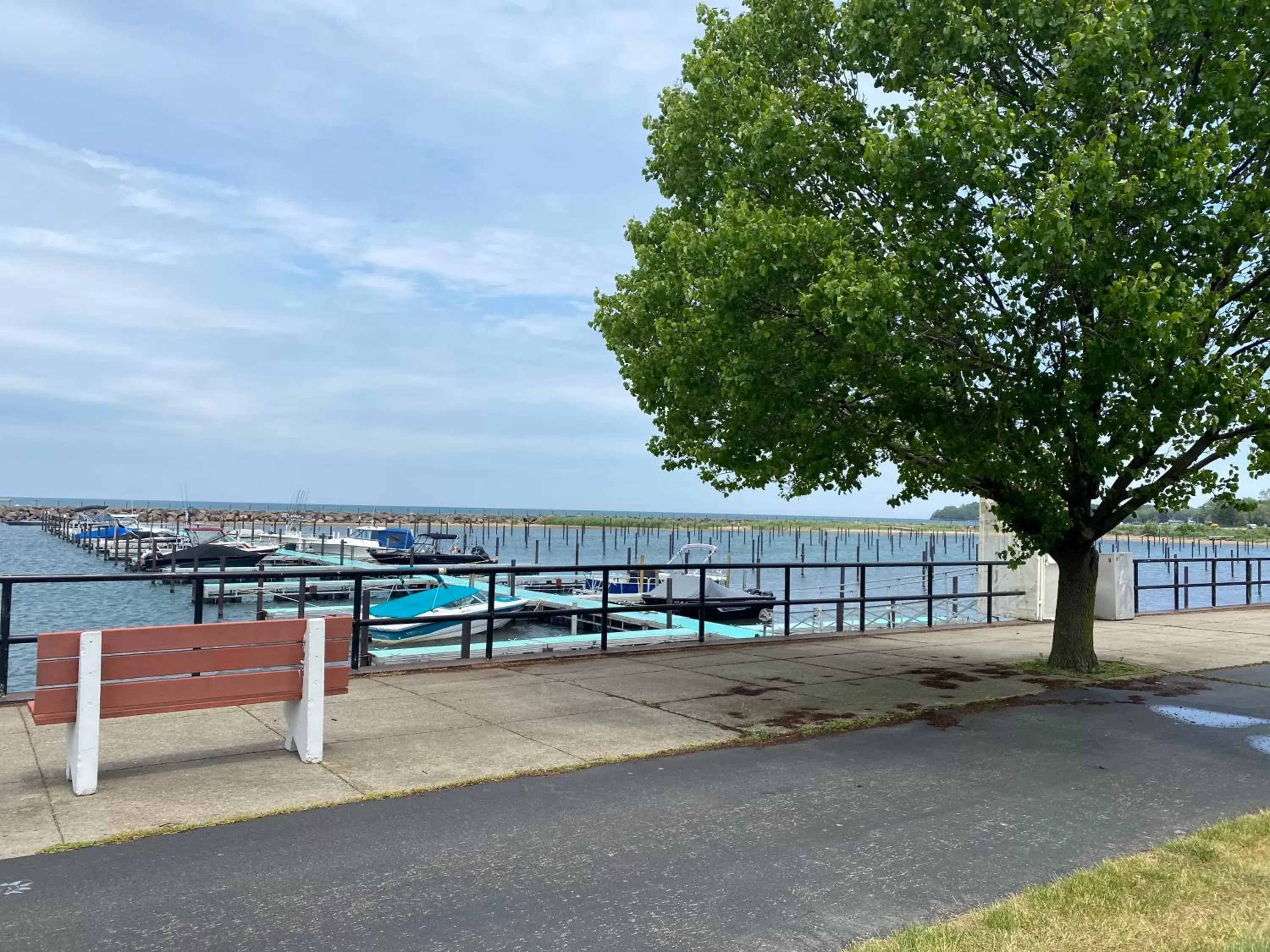 View (from property/room) in Clarion Hotel Conference Center on Lake Erie