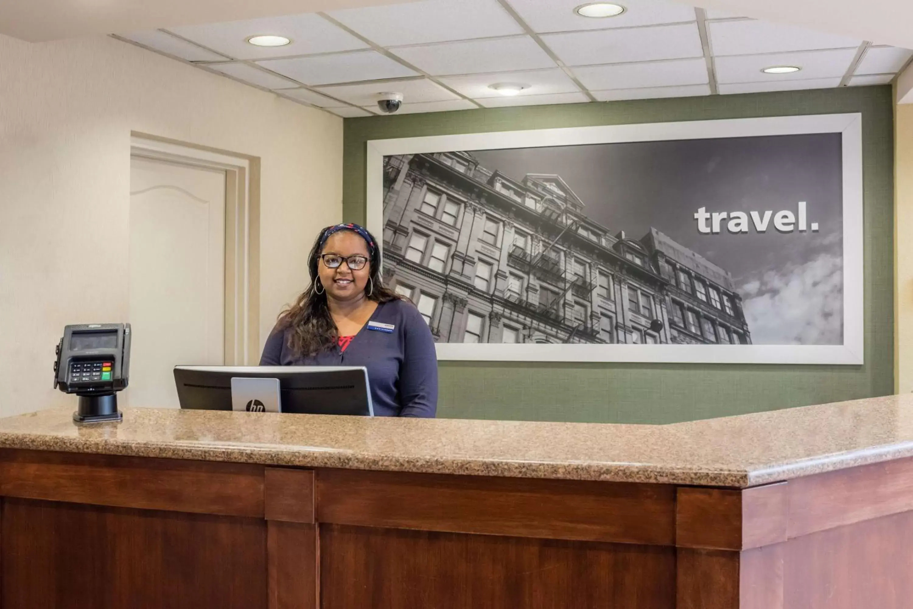 Lobby or reception, Lobby/Reception in Hampton Inn Meridian