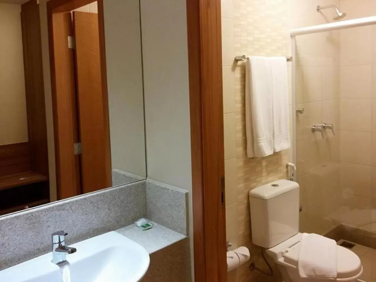 Bathroom in Days Inn by Wyndham Linhares