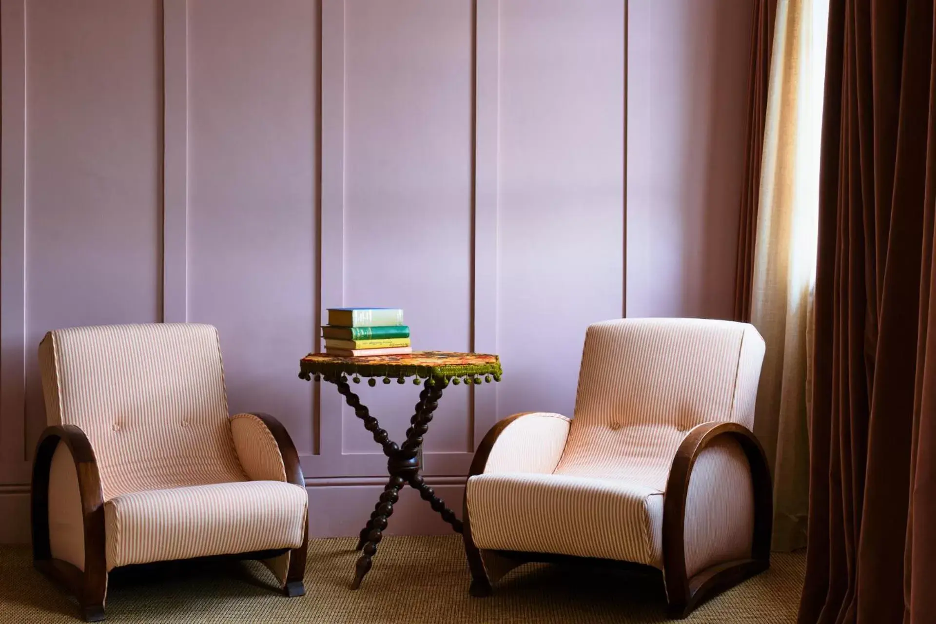 Decorative detail, Seating Area in Mitre Hotel