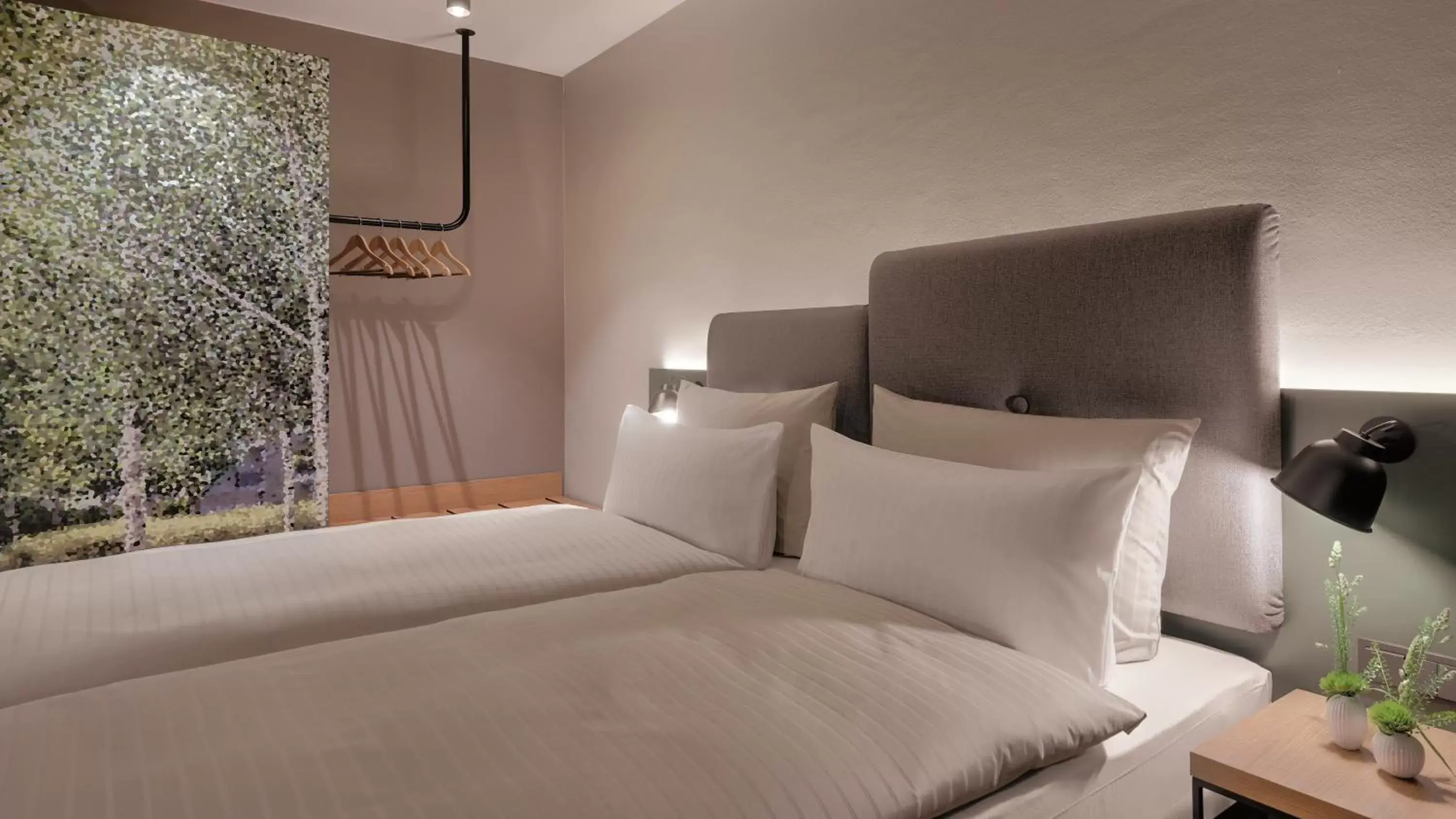 Bed in Hotel the YARD Berlin Bed in Hotel the YARD Berlin