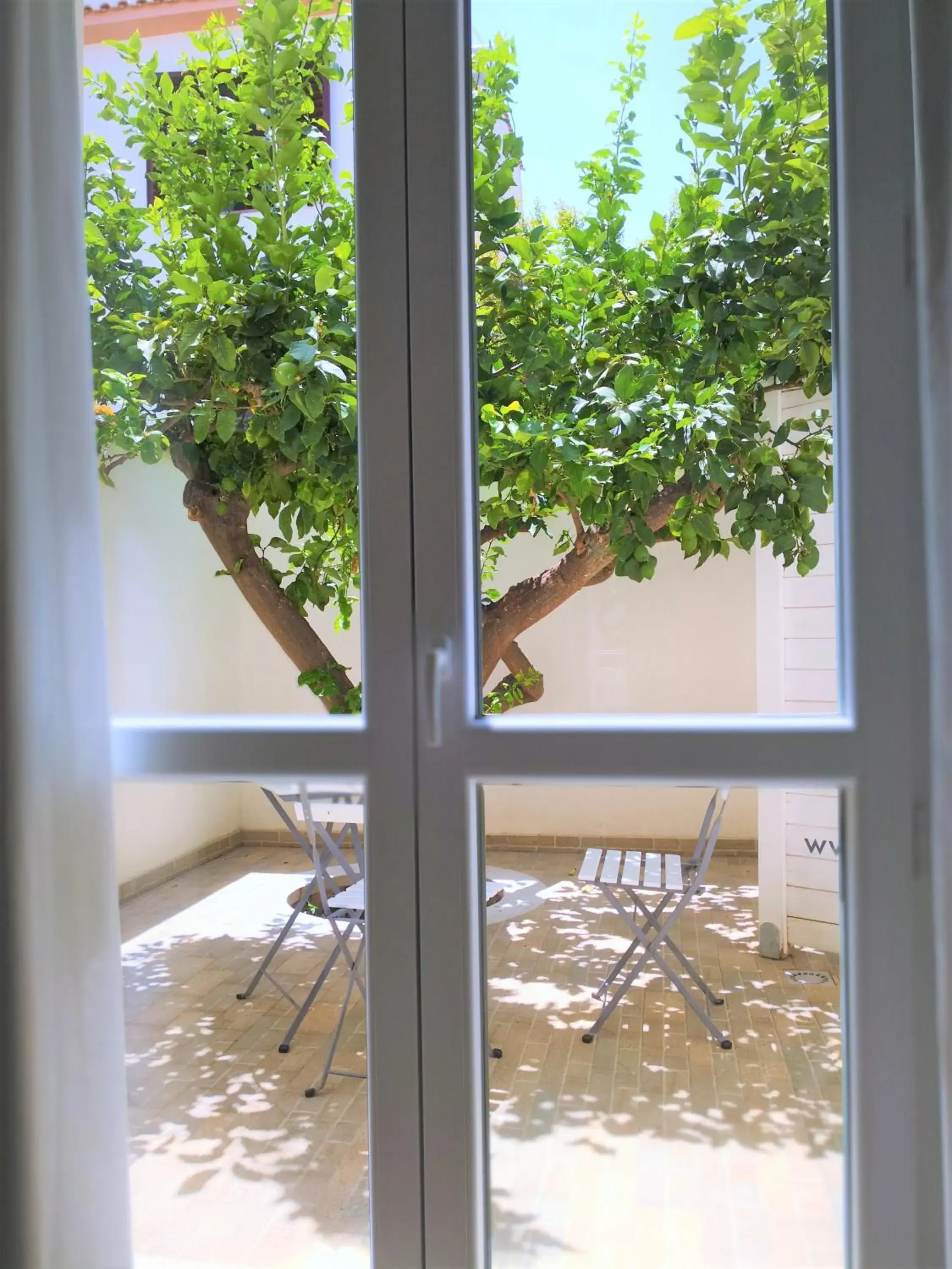 Patio in Hotel Perla Gaia