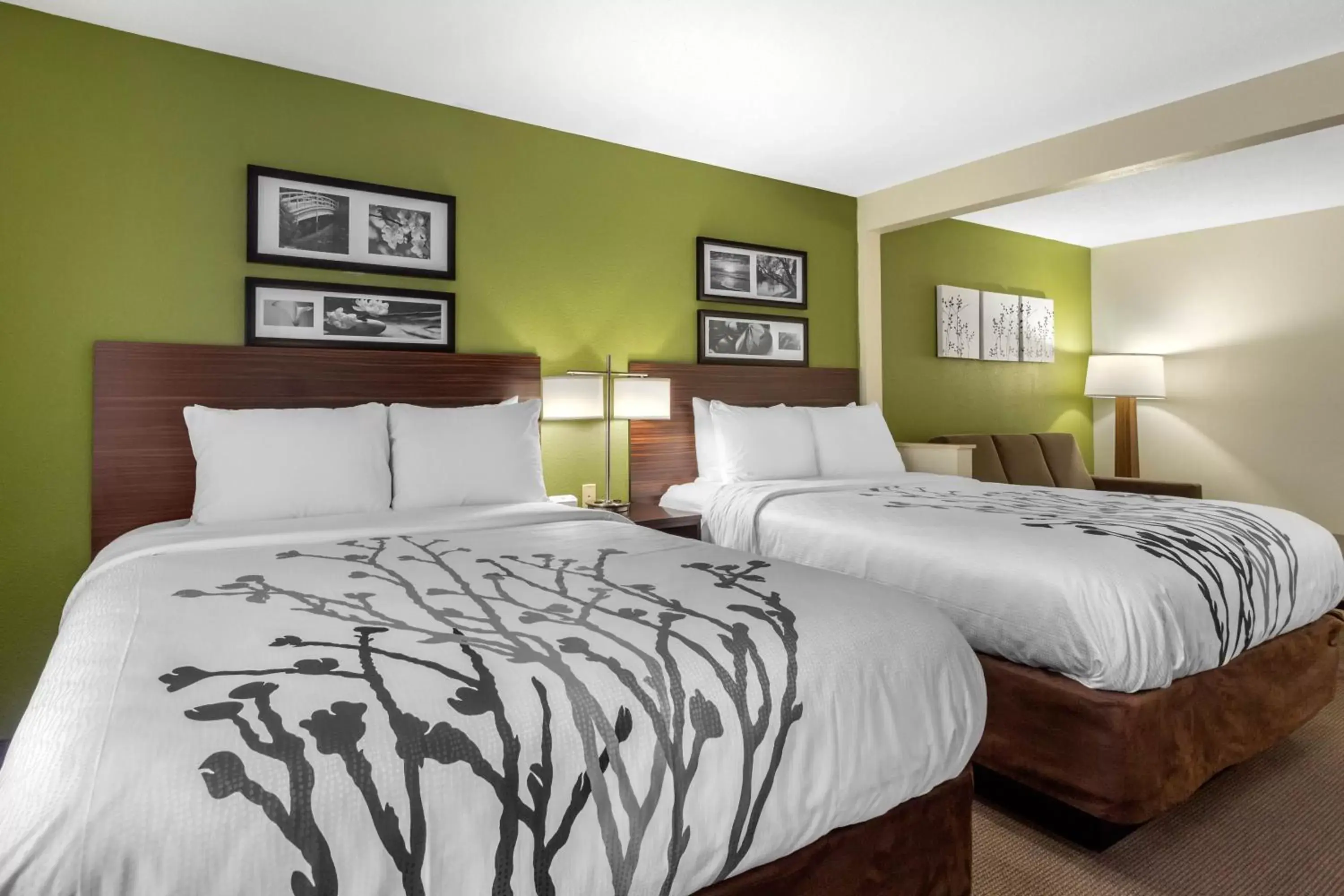 Bed in Sleep Inn & Suites Allendale