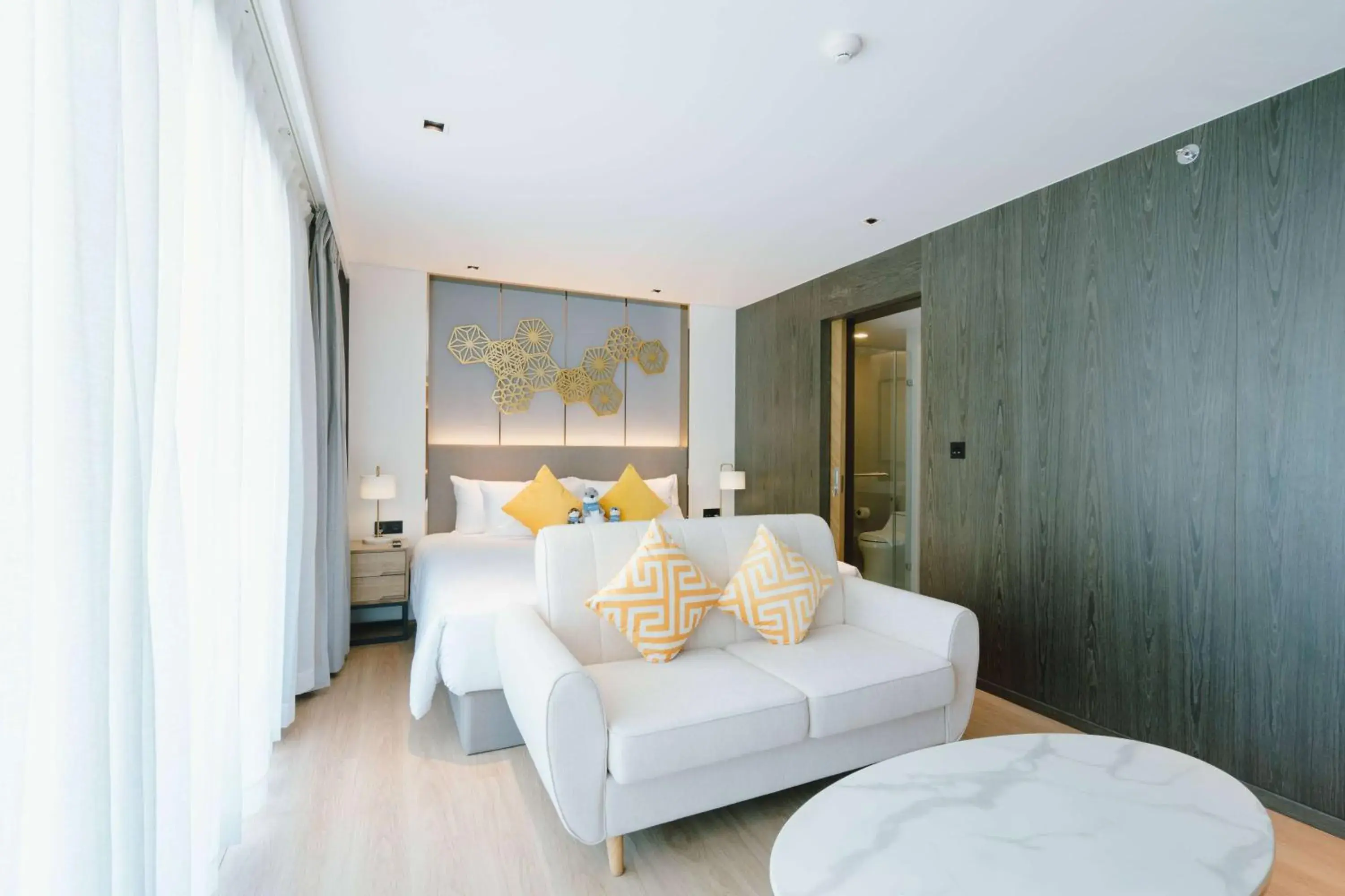 Bed in Wyndham La Vita Rawai Phuket Bed in Wyndham La Vita Rawai Phuket