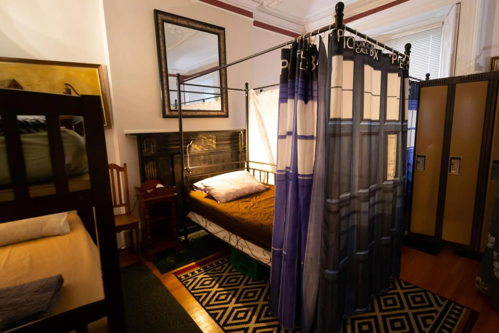 microwave, Bed in Pring Guesthouse