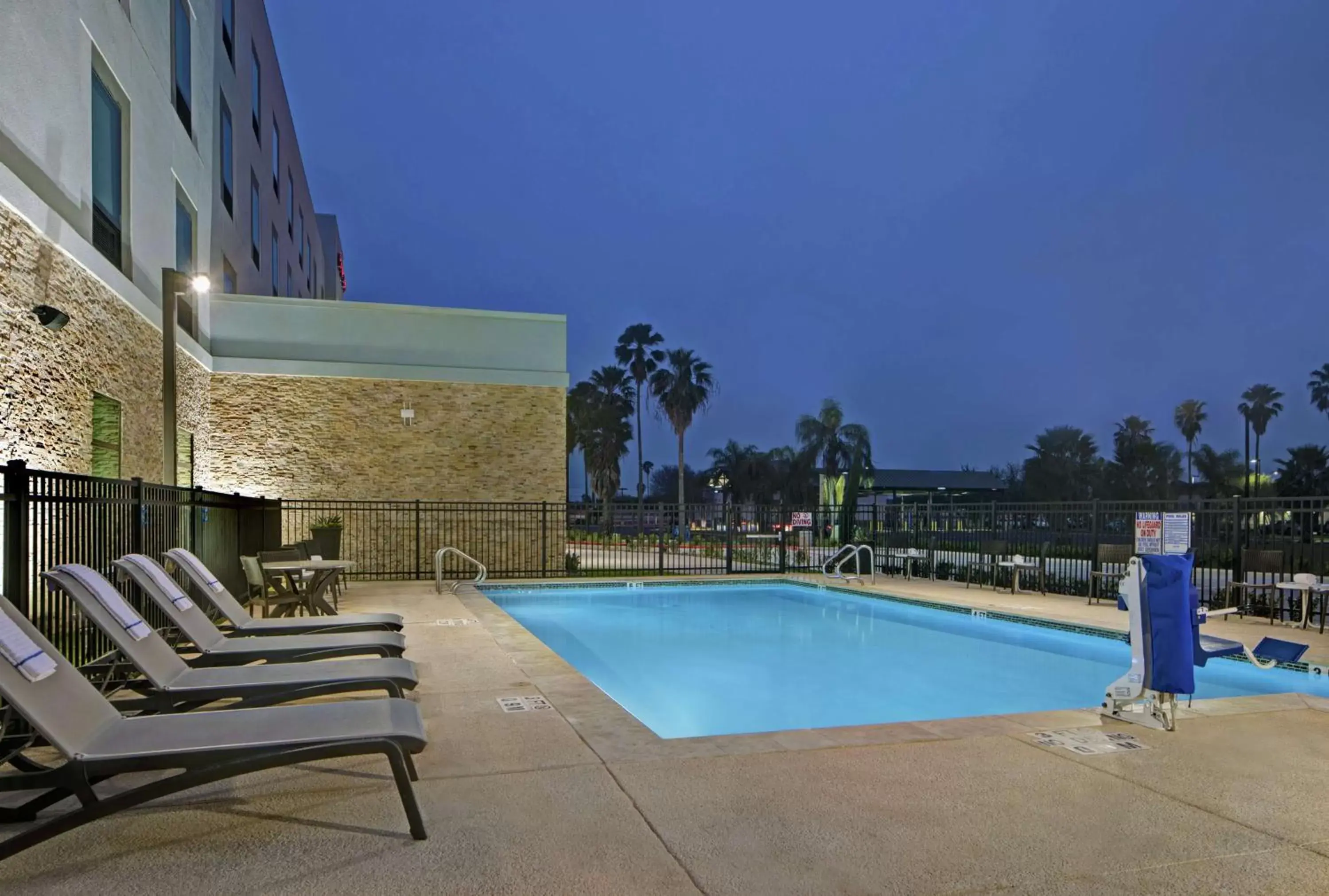 Pool view in Hampton Inn Weslaco Pool view in Hampton Inn Weslaco