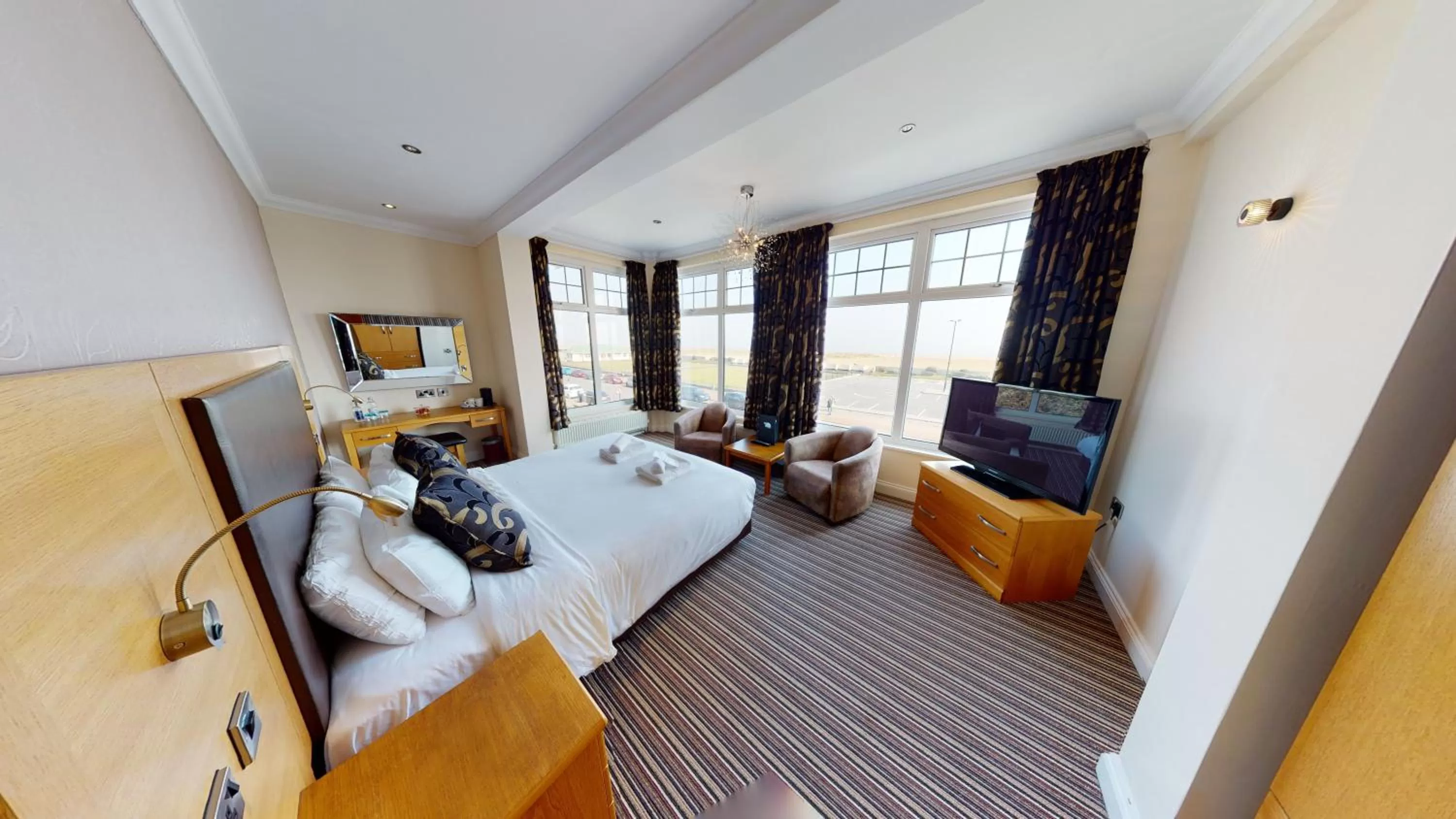 Bedroom in Marine Lodge
