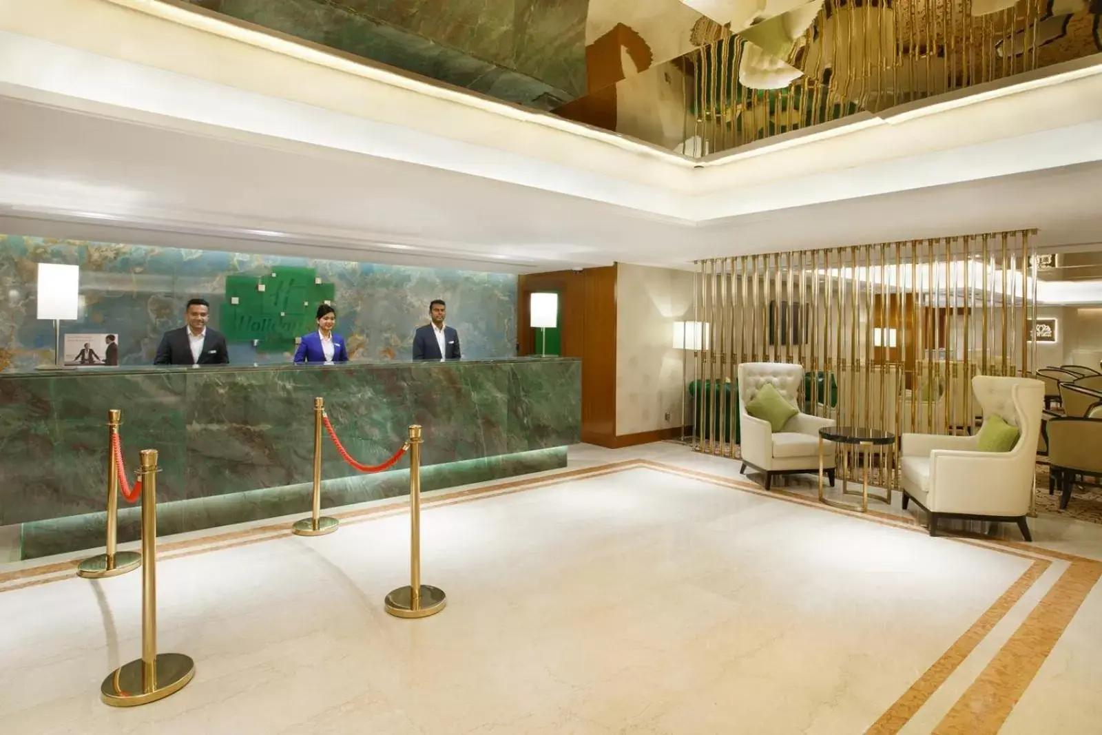 Lobby or reception in Holiday Inn Dhaka City Centre by IHG Lobby or reception in Holiday Inn Dhaka City Centre by IHG