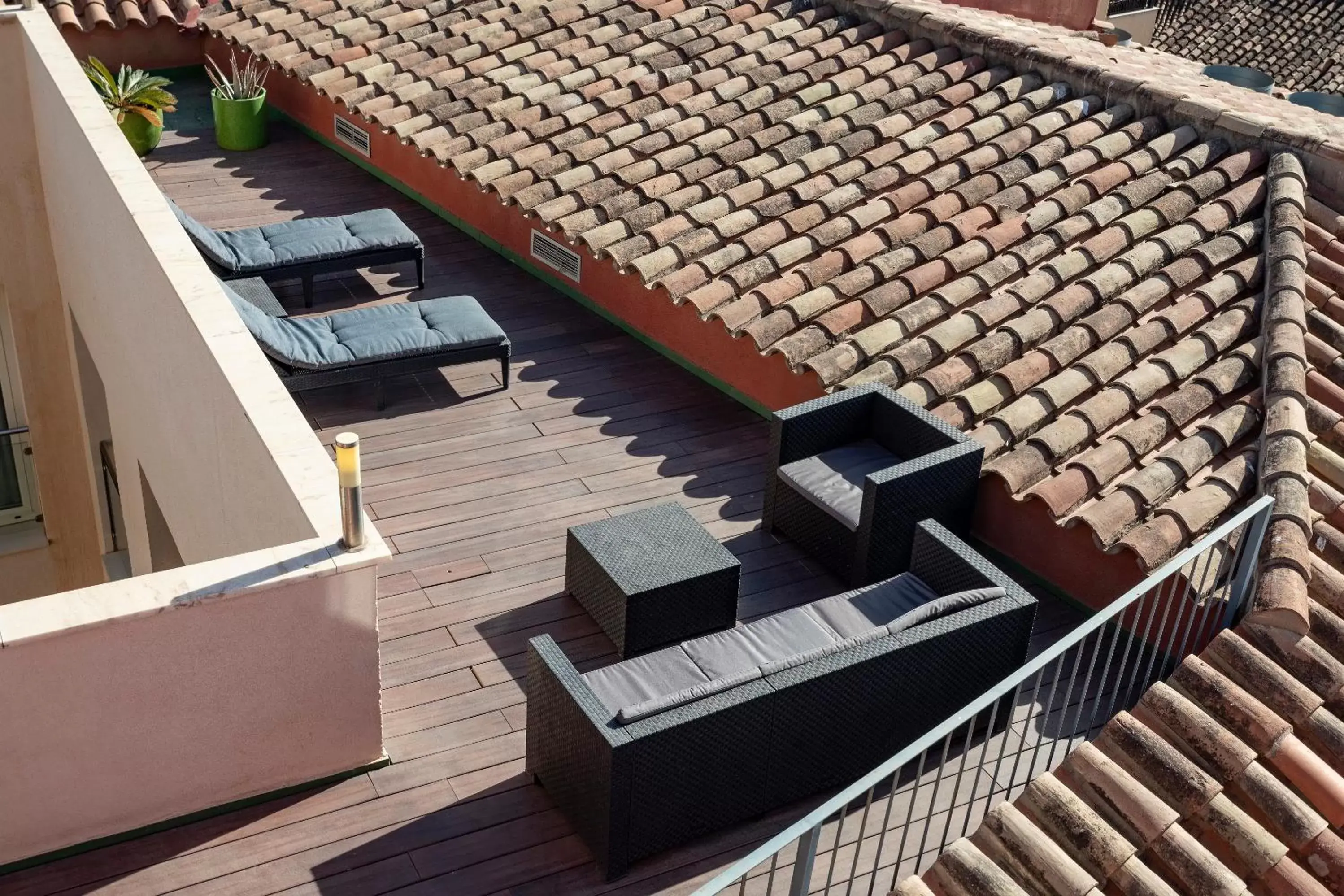 Balcony/Terrace in Petit Palace Plaza Málaga