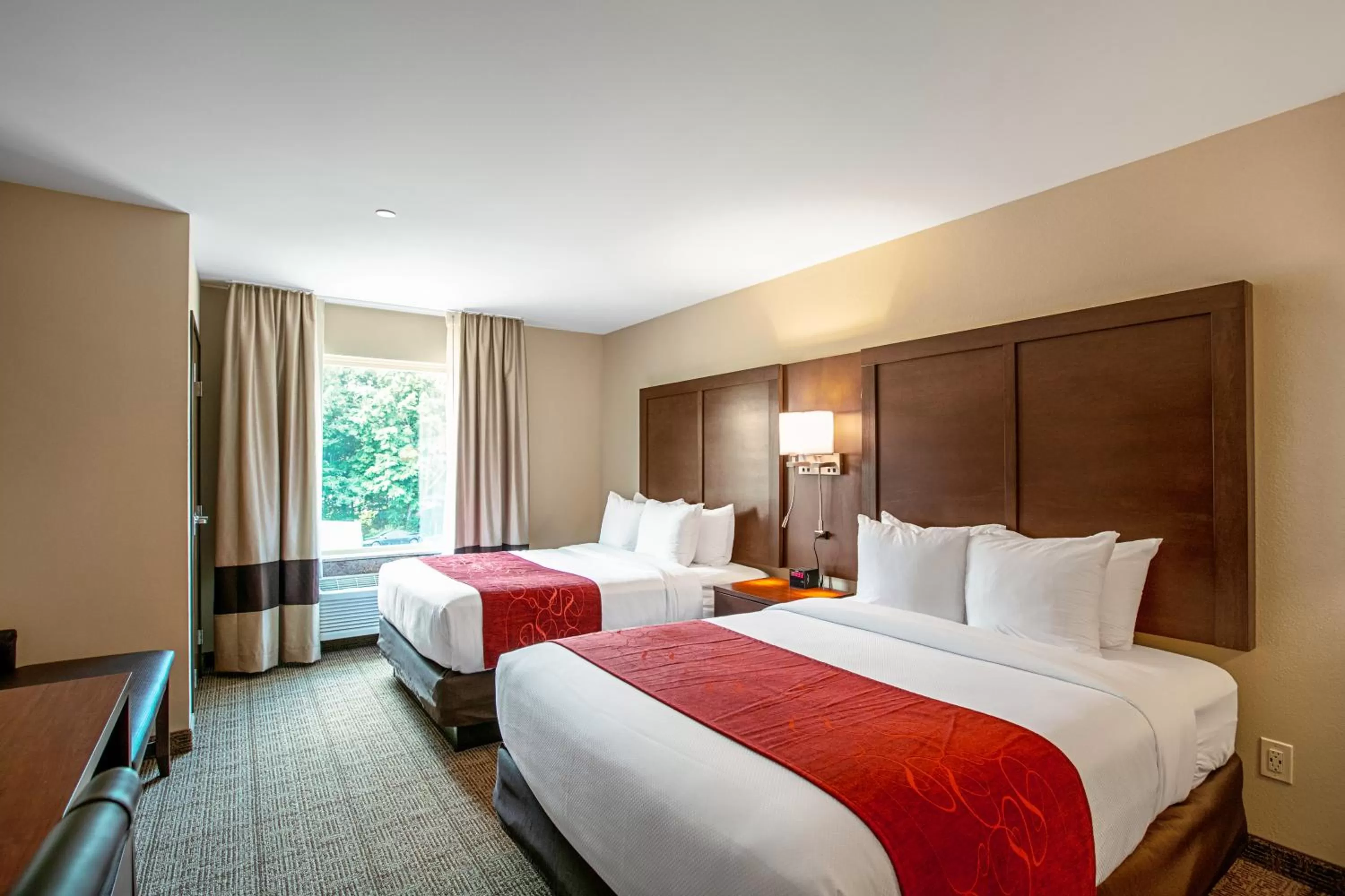 Bed in Comfort Suites Fishkill near Interstate 84