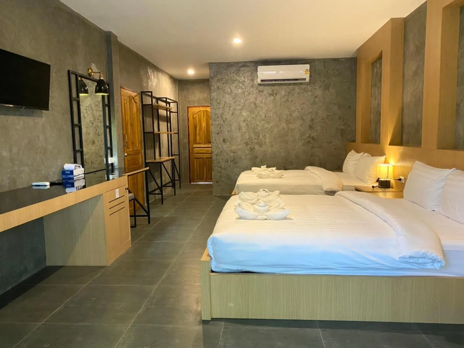 Bed in Blues River Resort