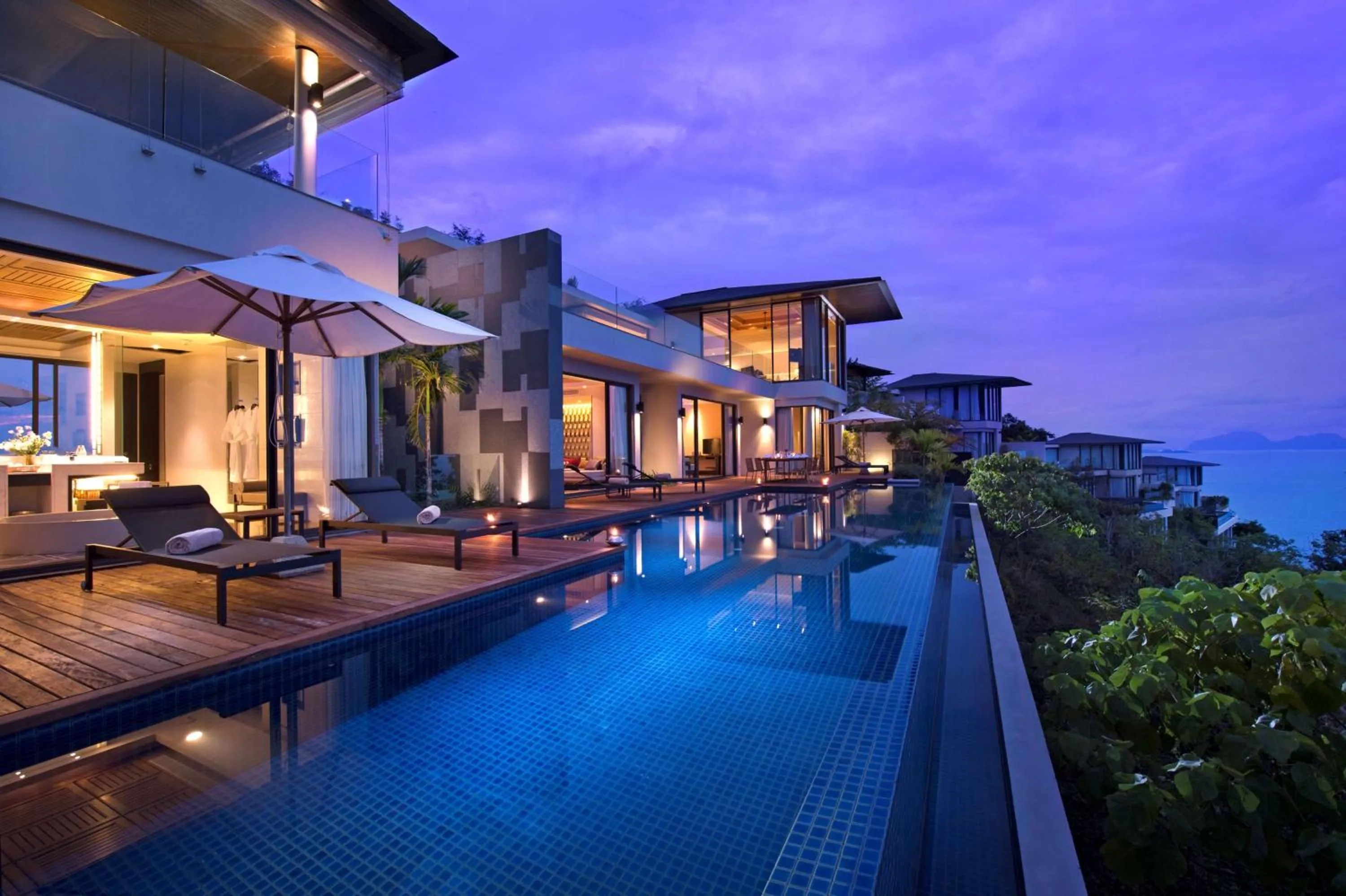 Property building, Swimming Pool in Conrad Koh Samui Residences