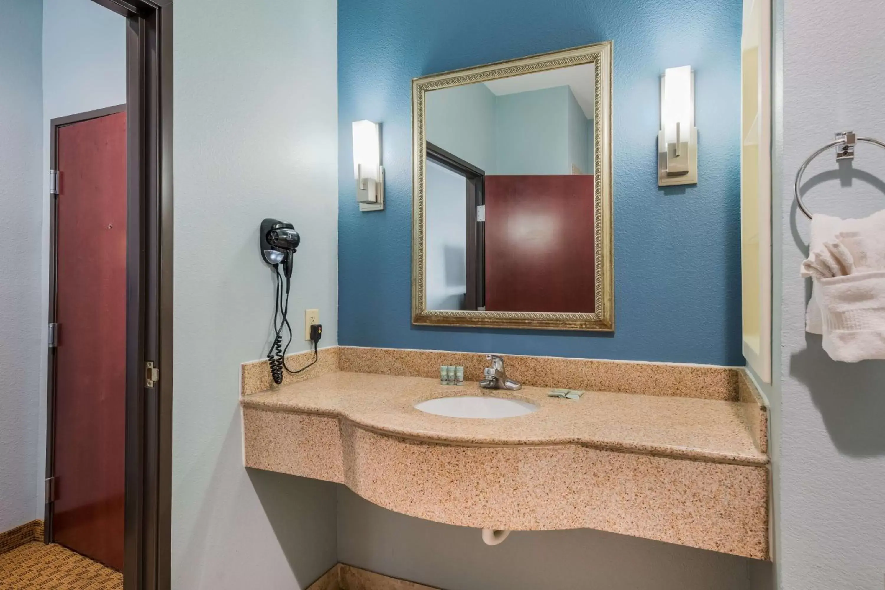 Bathroom in Best Western South Plains Inn & Suites