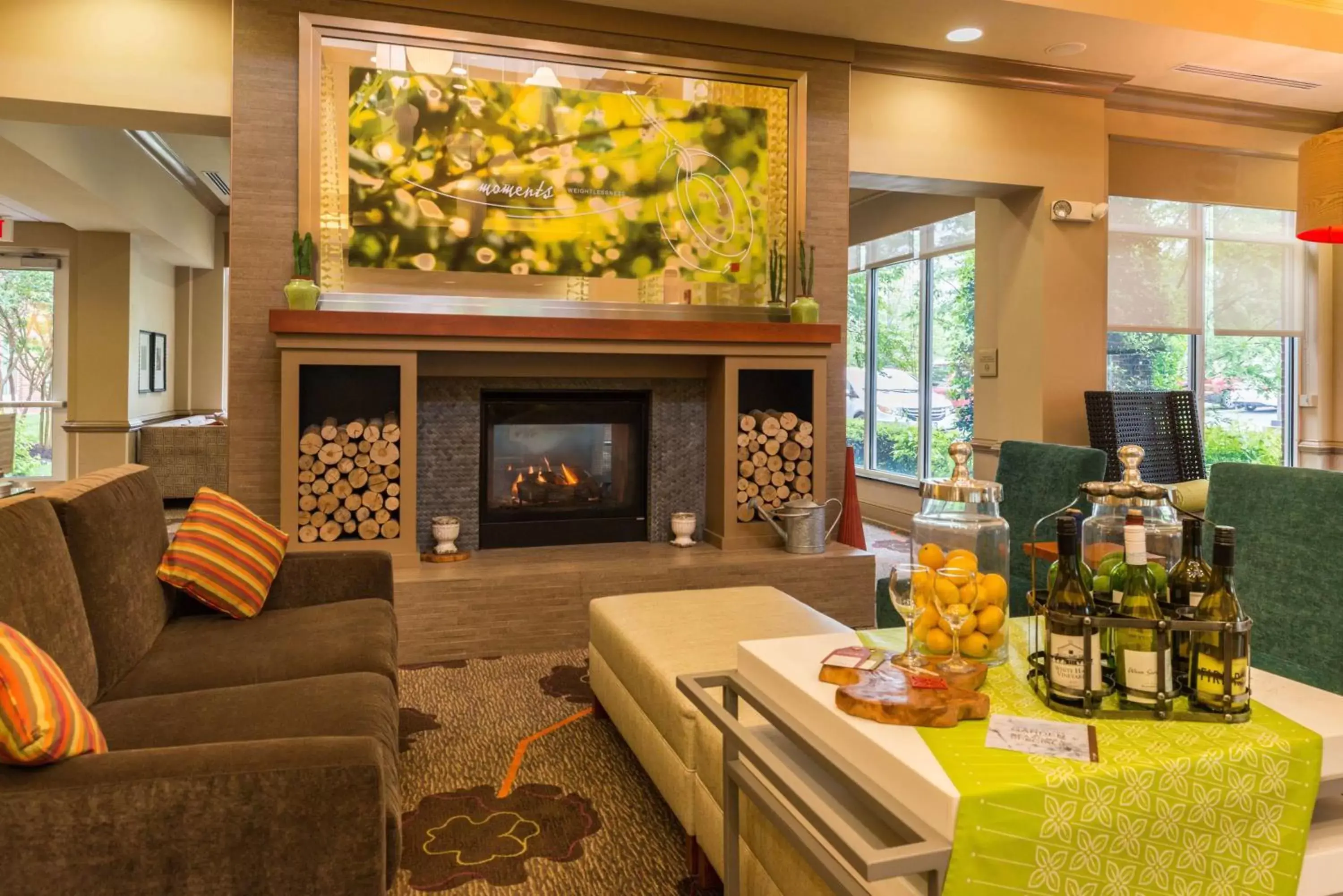 Lobby or reception in Hilton Garden Inn Charlottesville