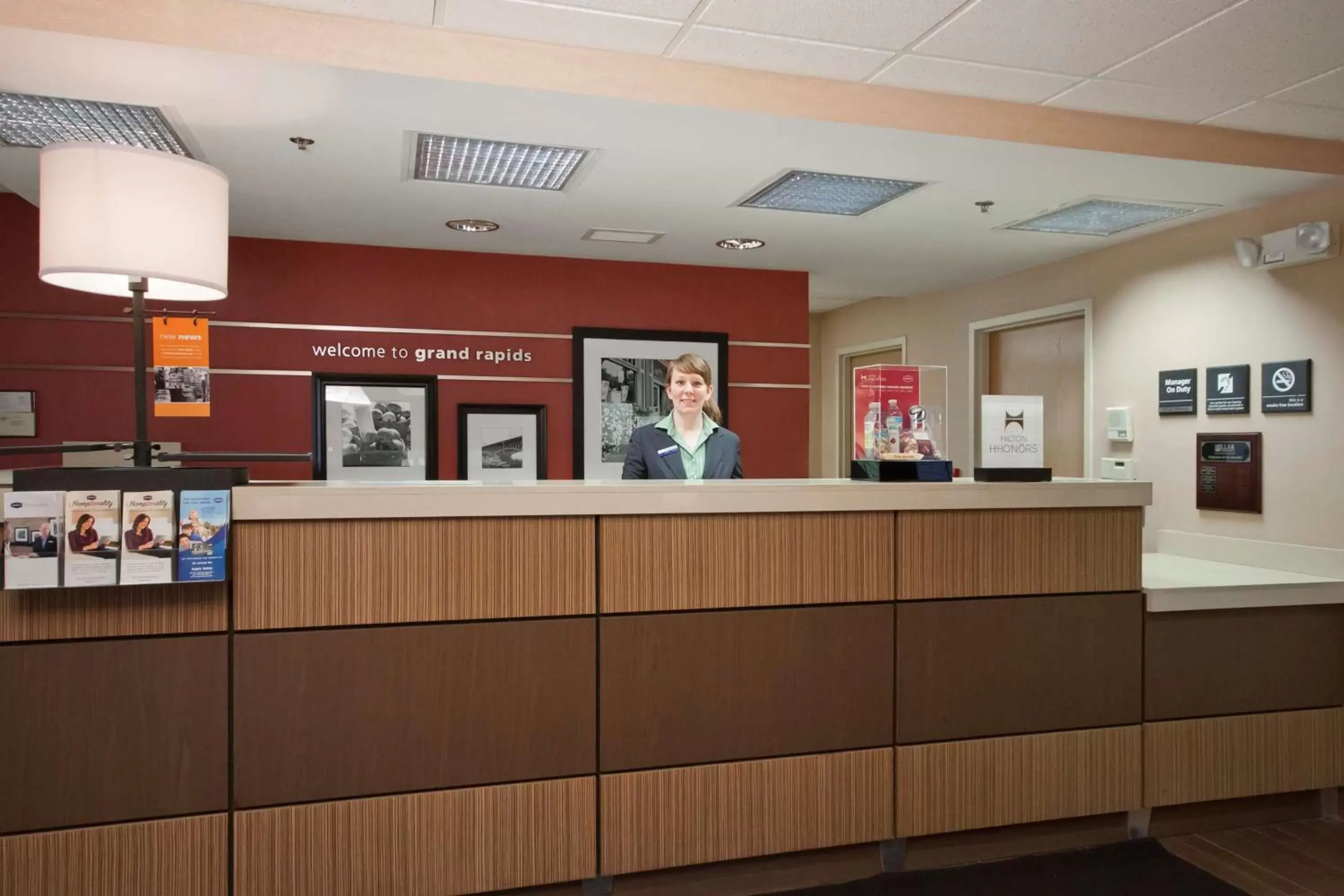 Lobby or reception, Lobby/Reception in Hampton Inn Grand Rapids/North