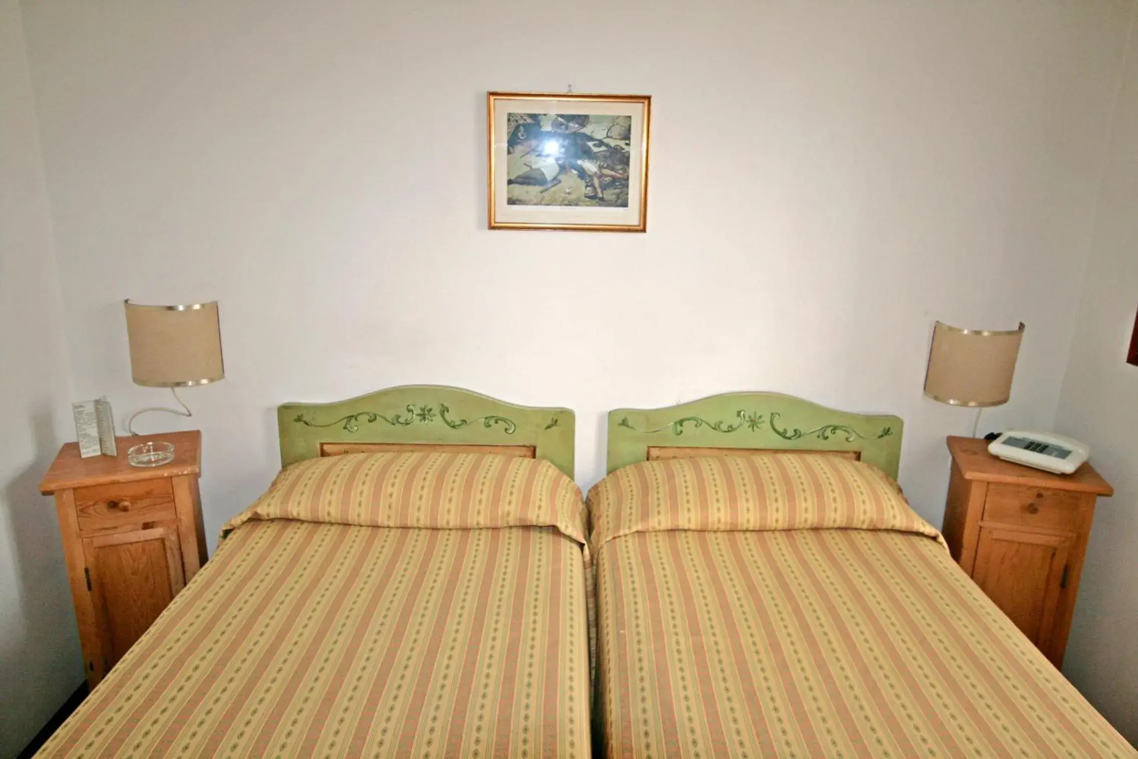 Bed in Villa Nencini